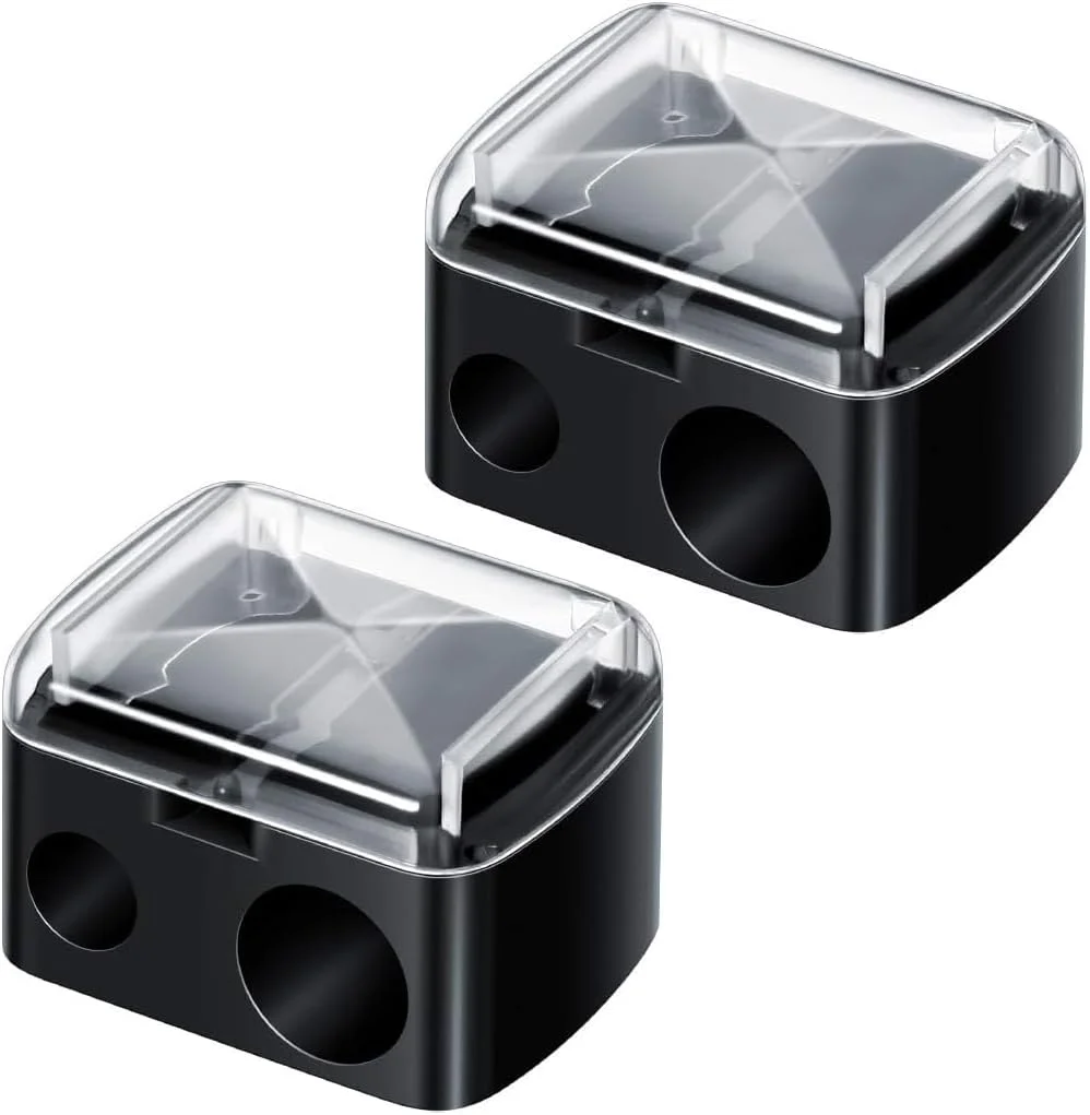 تراش آرایشی نوپکسو، 2 عددی، تراش جهانی، تیغه های دقیق، جمع و جور برای استفاده در سفر، دوگانه برای لوازم آرایشی، مناسب برای خط چشم، ابرو، آرایش، لب تراش آرایشی نوپکسو، 2 عددی، تراش جهانی، تیغه های دقیق، جمع و جور برای استفاده در سفر، دوگانه برای لوازم آرایشی، مناسب برای خط چشم، ابرو، آرایش، لب