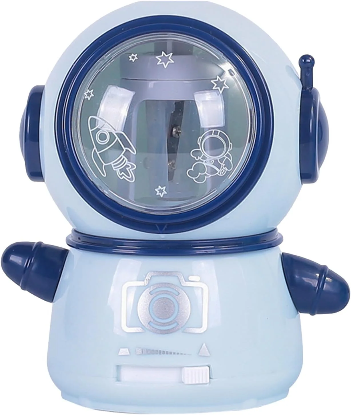 مداد تراش مارهنکوس برقی ایمن و فانتزی مناسب منزل و کلاس درس، طراحی منعطف، مداد تراش قابل حمل (آبی روشن) مداد تراش مارهنکوس برقی ایمن و فانتزی مناسب منزل و کلاس درس، طراحی منعطف، مداد تراش قابل حمل (آبی روشن)