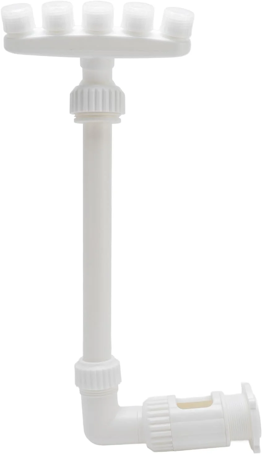 فواره استخر جیاوو با 5 نازل با ارتفاع قابل تنظیم، فواره چشمه ای از جنس PVC برای حوض ماهی و آبشار باغ، برای جذابیت بصری فواره استخر جیاوو با 5 نازل با ارتفاع قابل تنظیم، فواره چشمه ای از جنس PVC برای حوض ماهی و آبشار باغ، برای جذابیت بصری