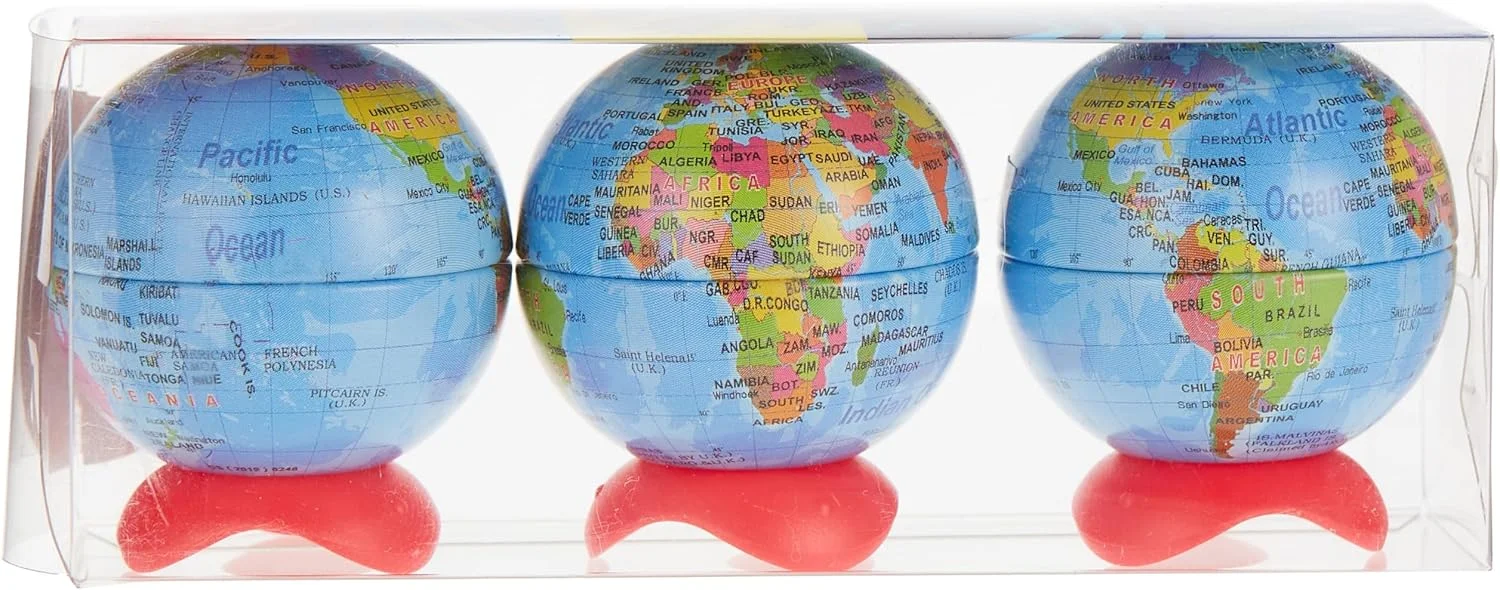Maped BT-Sharpener Globe 3 Pcs (Pack of 3) Maped BT-Sharpener Globe 3 Pcs (Pack of 3)