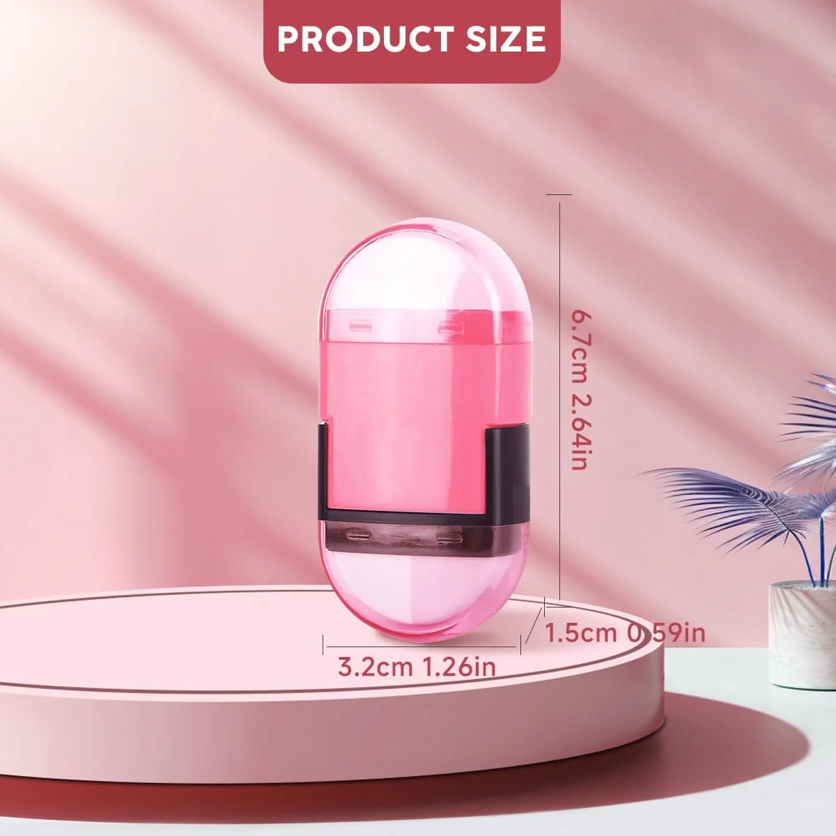 Manual Pencil Sharpener with Built-in Eraser, Compact Size Manual Pencil Sharpener with Built-in Eraser, Compact Size