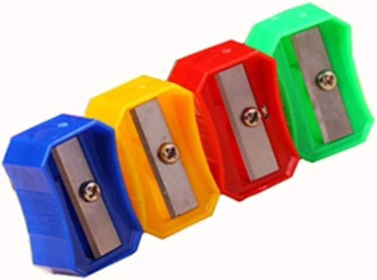 تراش دستی مداد مناسب مدرسه، پلاستیکی قابل استفاده مجدد، تک سوراخ، مناسب مداد، مداد ابرو و مداد چشم، 10 عدد رنگ تصادفی تراش دستی مداد مناسب مدرسه، پلاستیکی قابل استفاده مجدد، تک سوراخ، مناسب مداد، مداد ابرو و مداد چشم، 10 عدد رنگ تصادفی