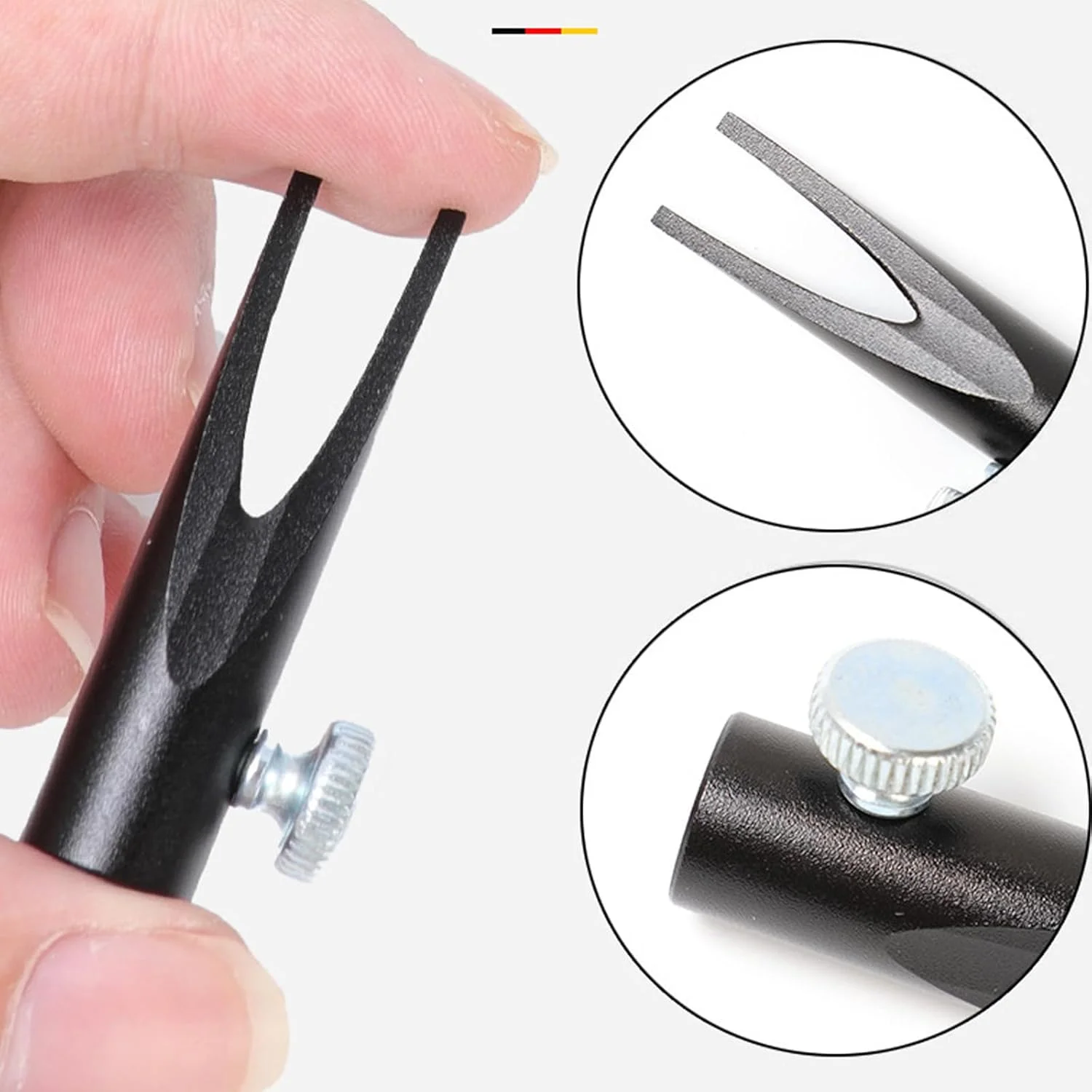 ابزار کمکی مداد تراش آرایشی قابل تنظیم برای مداد ابرو، خط لب، مداد طراحی و لوازم آرایشی - نگهدارنده تراش اردکی آلیاژ آلومینیوم