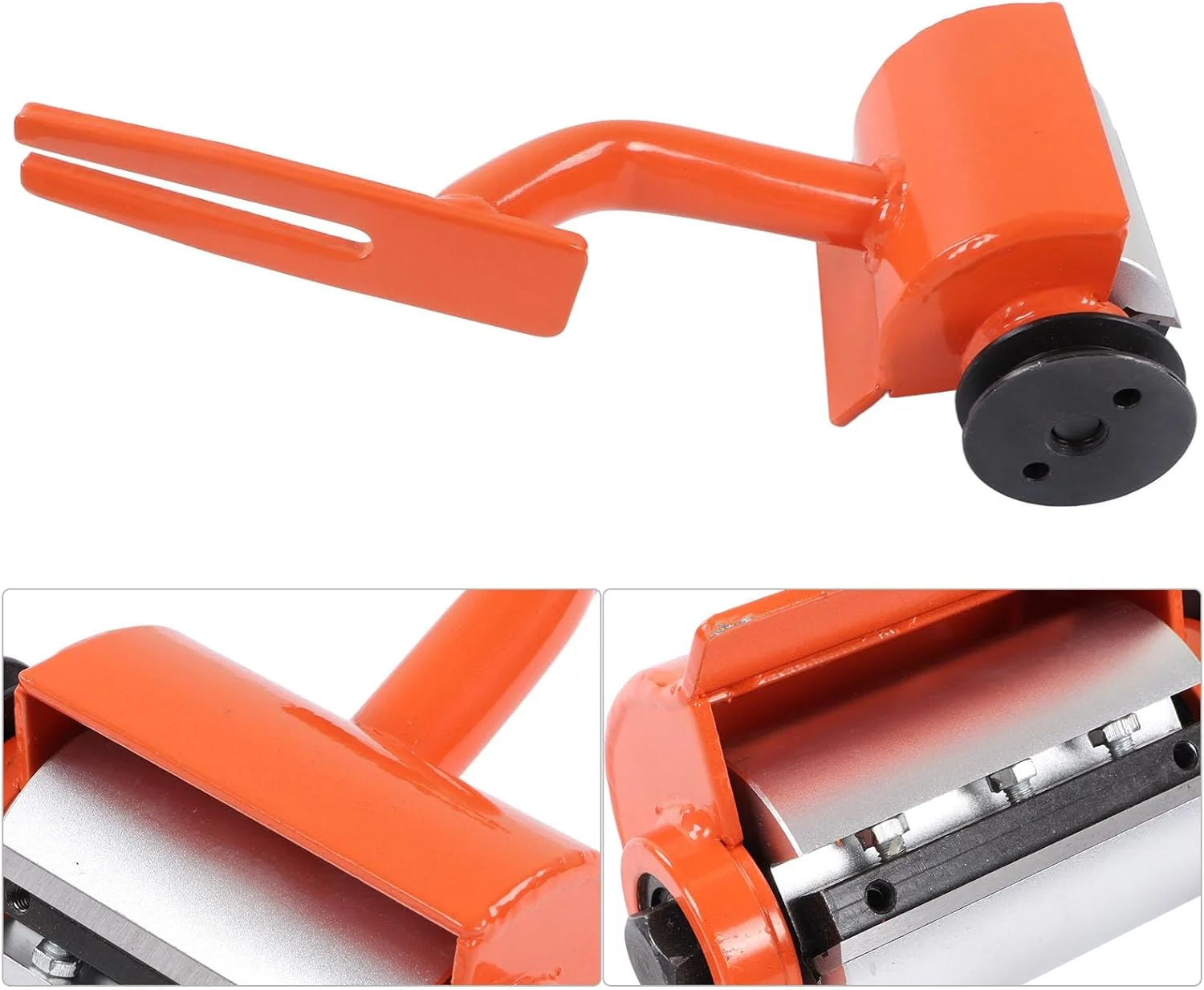 Log Peeler Debarker Wood Debarking Tool Chainsaw Attachment with 6 Blades for Users