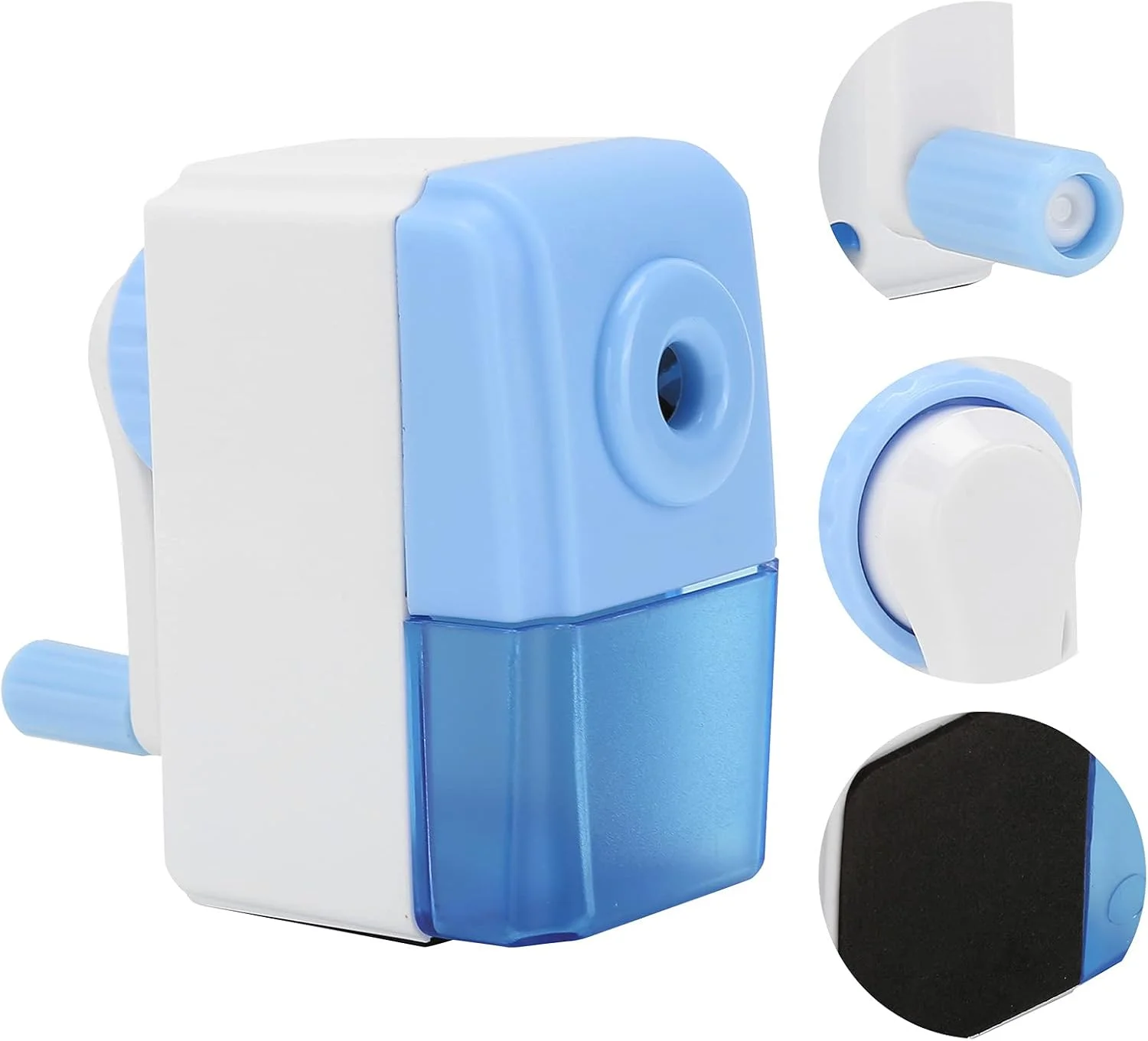 جعبه تراش رنگی شفاف ضربه ای کودکان Keenso، برش سریع برای انواع مدادها، جنس ABS جعبه تراش رنگی شفاف ضربه ای کودکان Keenso، برش سریع برای انواع مدادها، جنس ABS