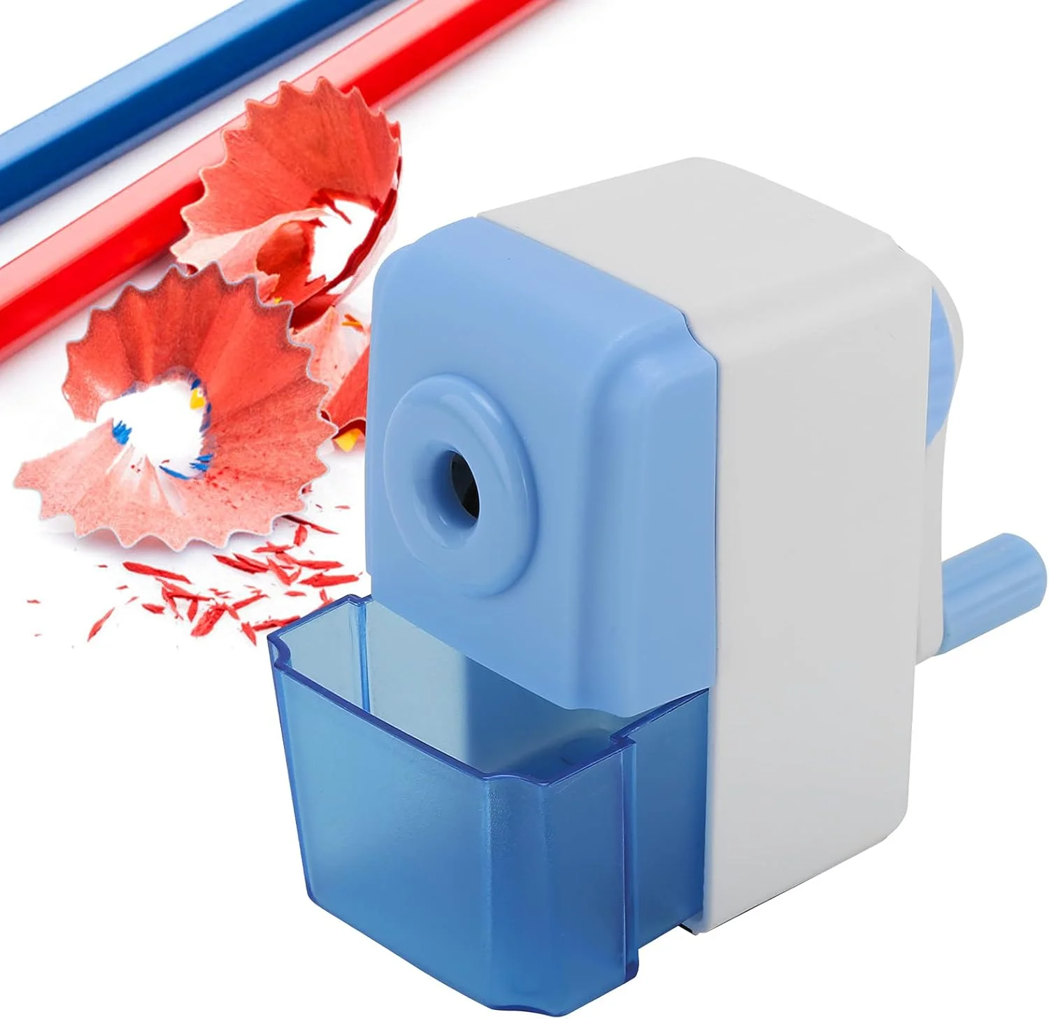 جعبه تراش رنگی شفاف ضربه ای کودکان Keenso، برش سریع برای انواع مدادها، جنس ABS جعبه تراش رنگی شفاف ضربه ای کودکان Keenso، برش سریع برای انواع مدادها، جنس ABS