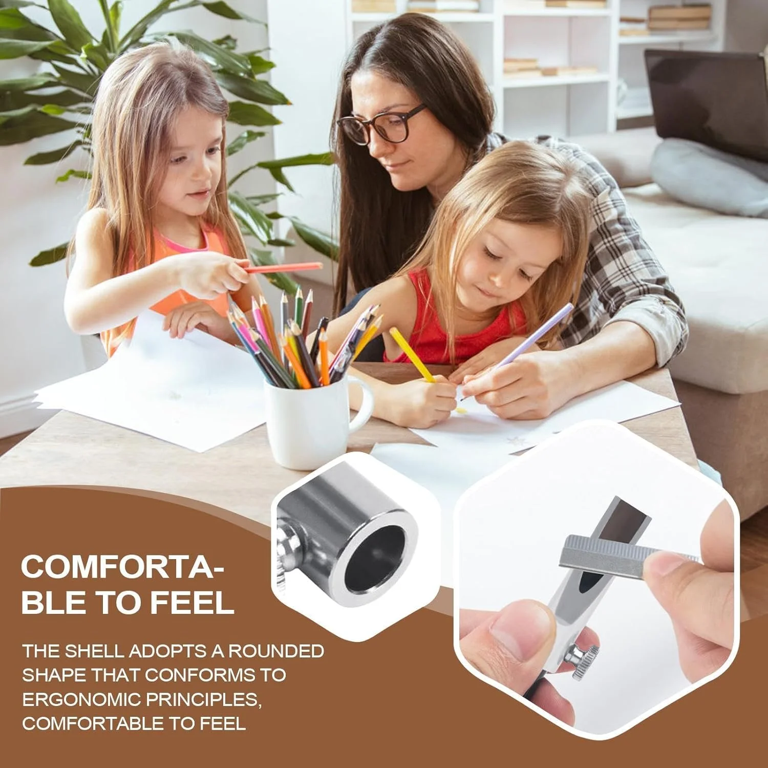 تراش مداد چشم kinrguiyuez | دستگاه تراش فلزی جمع و جور برای مداد ابرو، ابزار تیز کردن چند منظوره مداد آرایشی برای دوست دختر، همسر، دوست تراش مداد چشم kinrguiyuez | دستگاه تراش فلزی جمع و جور برای مداد ابرو، ابزار تیز کردن چند منظوره مداد آرایشی برای دوست دختر، همسر، دوست