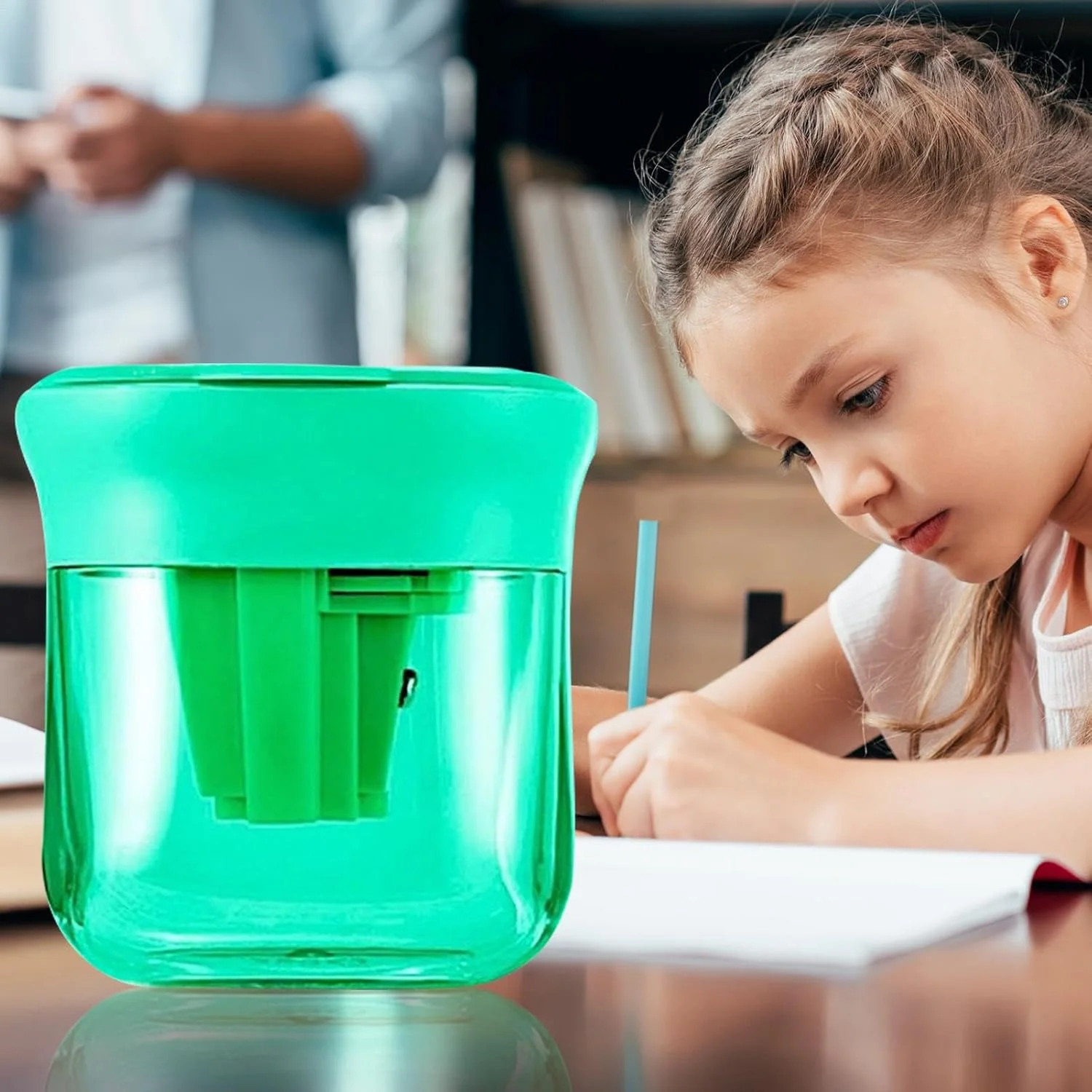 تراش مداد کودکانه | تراش های مداد سه سوراخه ضد گرد و غبار با درب، لوازم التحریر قابل حمل برای پسران دختران نوجوانان زنان مردان کودک نوپا پسر دختر