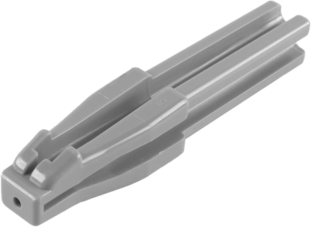 تراش آرایشی 2 در 1 Hoite مدل نوک اردکی برای مداد ابرو، خط چشم و خط لب، جنس PVC خاکستری، ابزار آرایشی قابل حمل تراش آرایشی 2 در 1 Hoite مدل نوک اردکی برای مداد ابرو، خط چشم و خط لب، جنس PVC خاکستری، ابزار آرایشی قابل حمل