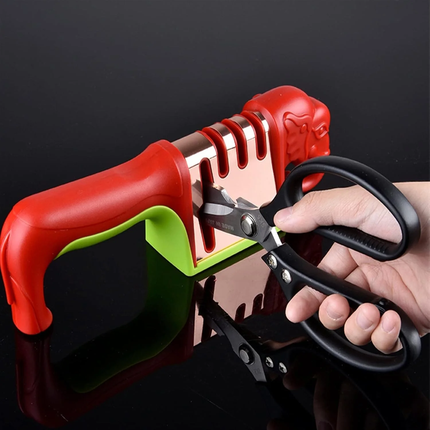 تیزکننده چاقو Hfghgfhk، آسیاب تیغه خانگی با روکش الماس، میله نازک، قیچی تیغه، سنگ زنی، تیغه استیل ضد زنگ