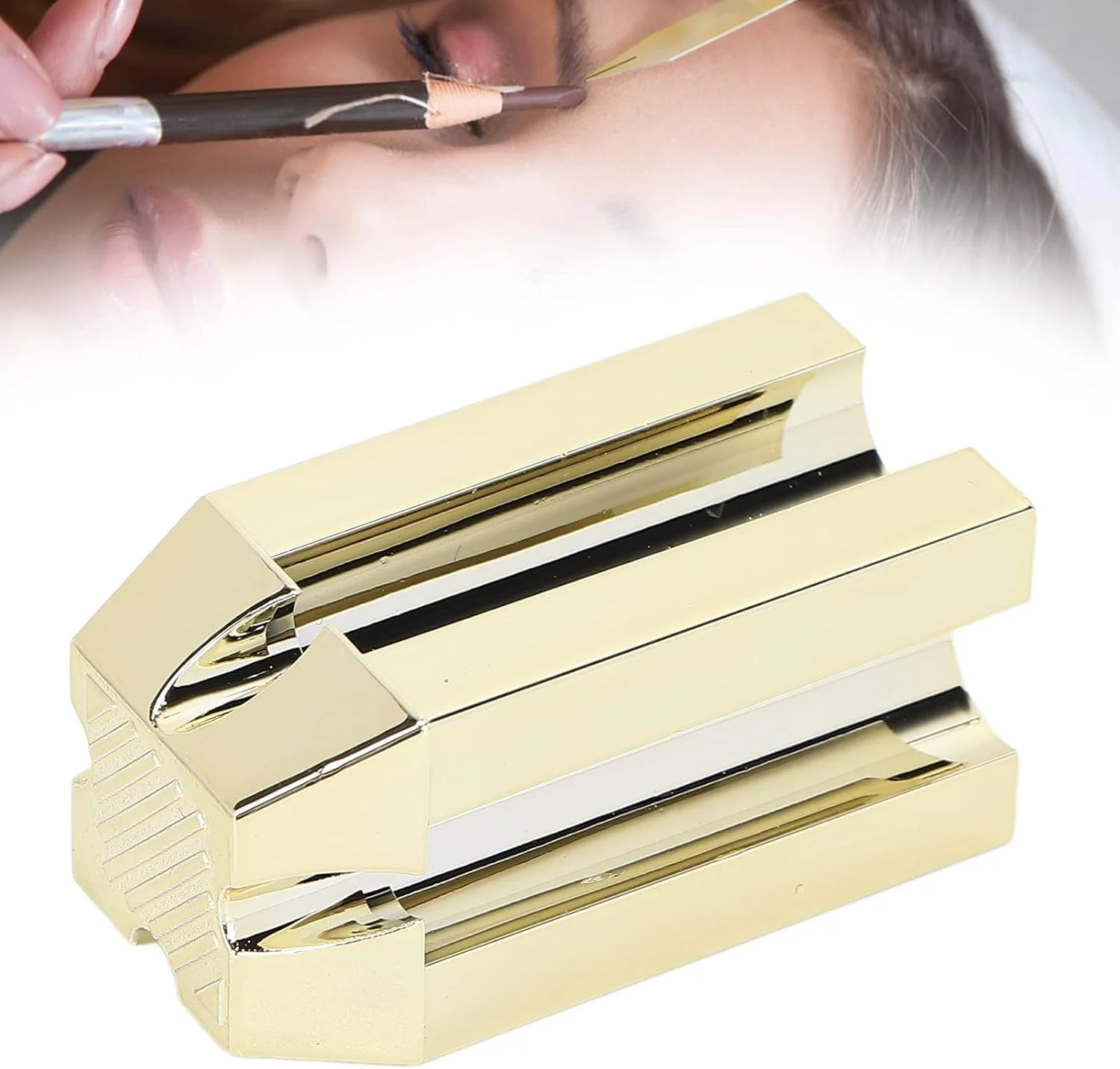 تراش آرایشی 4 در 1 HJIHVGU، ابزار تیز کردن مداد ابرو، نوک تخت و تیز برای مداد ابرو چوبی برای استفاده خانگی تراش آرایشی 4 در 1 HJIHVGU، ابزار تیز کردن مداد ابرو، نوک تخت و تیز برای مداد ابرو چوبی برای استفاده خانگی