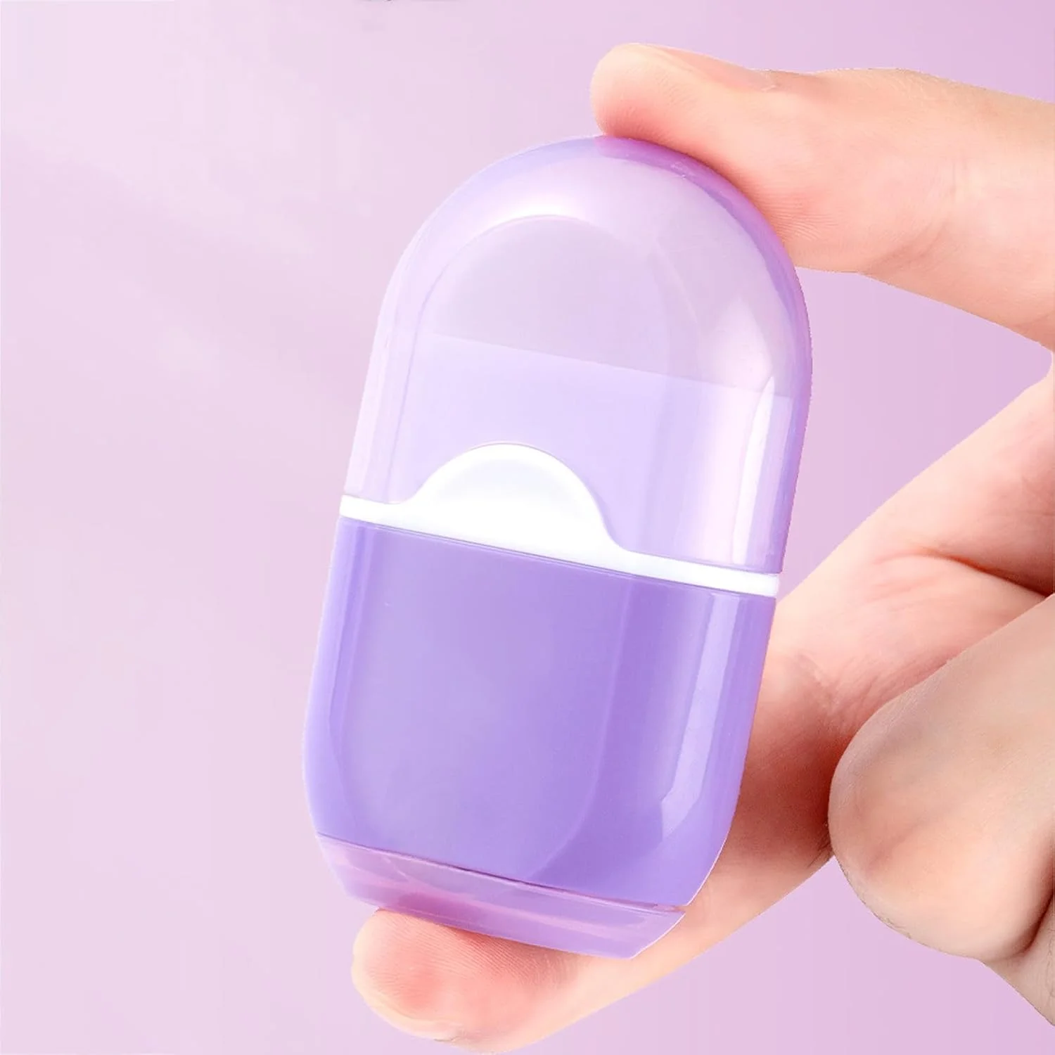 مداد تراش GZBABY با پاک کن، بسته 3 عددی، مداد تراش دستی 2 در 1 و پاک کن، چند منظوره (سفید، بنفش، آبی) مداد تراش GZBABY با پاک کن، بسته 3 عددی، مداد تراش دستی 2 در 1 و پاک کن، چند منظوره (سفید، بنفش، آبی)