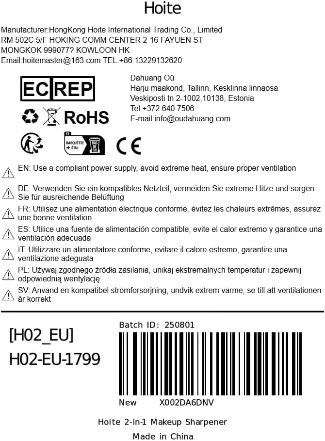 تراش آرایشی 2 در 1 Hoite مدل نوک اردکی برای مداد ابرو، خط چشم و خط لب، جنس PVC خاکستری، ابزار آرایشی قابل حمل تراش آرایشی 2 در 1 Hoite مدل نوک اردکی برای مداد ابرو، خط چشم و خط لب، جنس PVC خاکستری، ابزار آرایشی قابل حمل
