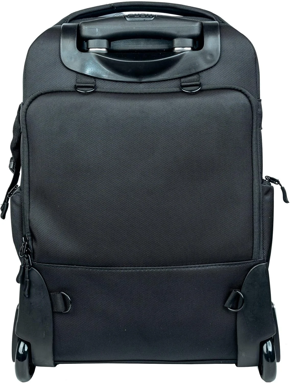 کیف دوربین عکاسی ضد آب با ظرفیت بزرگ Promage PMB6500 به همراه چرخ و کاور باران - کوله پشتی دوربین DSLR و SLR برای آقایان و بانوان به همراه نگهدارنده سه پایه، مناسب برای دوربین ها، لنزها و لوازم جانبی عکاسی