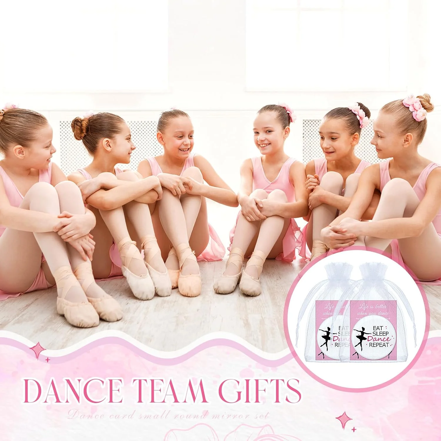 AceOrbit 30 Sets Dance Lover Gift Ballerina Compact Mirror Gifts Bulk for Girls Women Pocket Mirror Card with Organza Bags Inspirational Dancing Party Favors for Sports Lovers Team Supplies AceOrbit 30 Sets Dance Lover Gift Ballerina Compact Mirror Gifts Bulk for Girls Women Pocket Mirror Card with Organza Bags Inspirational Dancing Party Favors for Sports Lovers Team Supplies