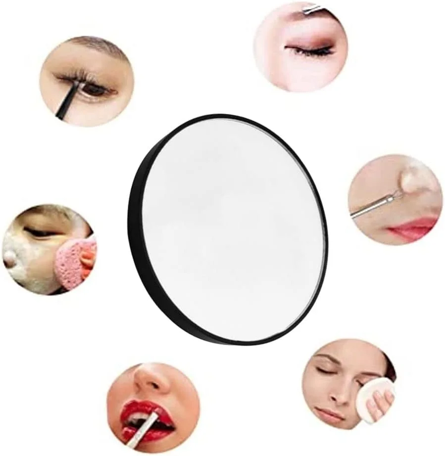 آینه آرایشی بزرگنمایی 20 برابر ARAZO ® - مناسب آرایش چشم، جیبی، حرفه ای، مناسب برداشتن ابرو