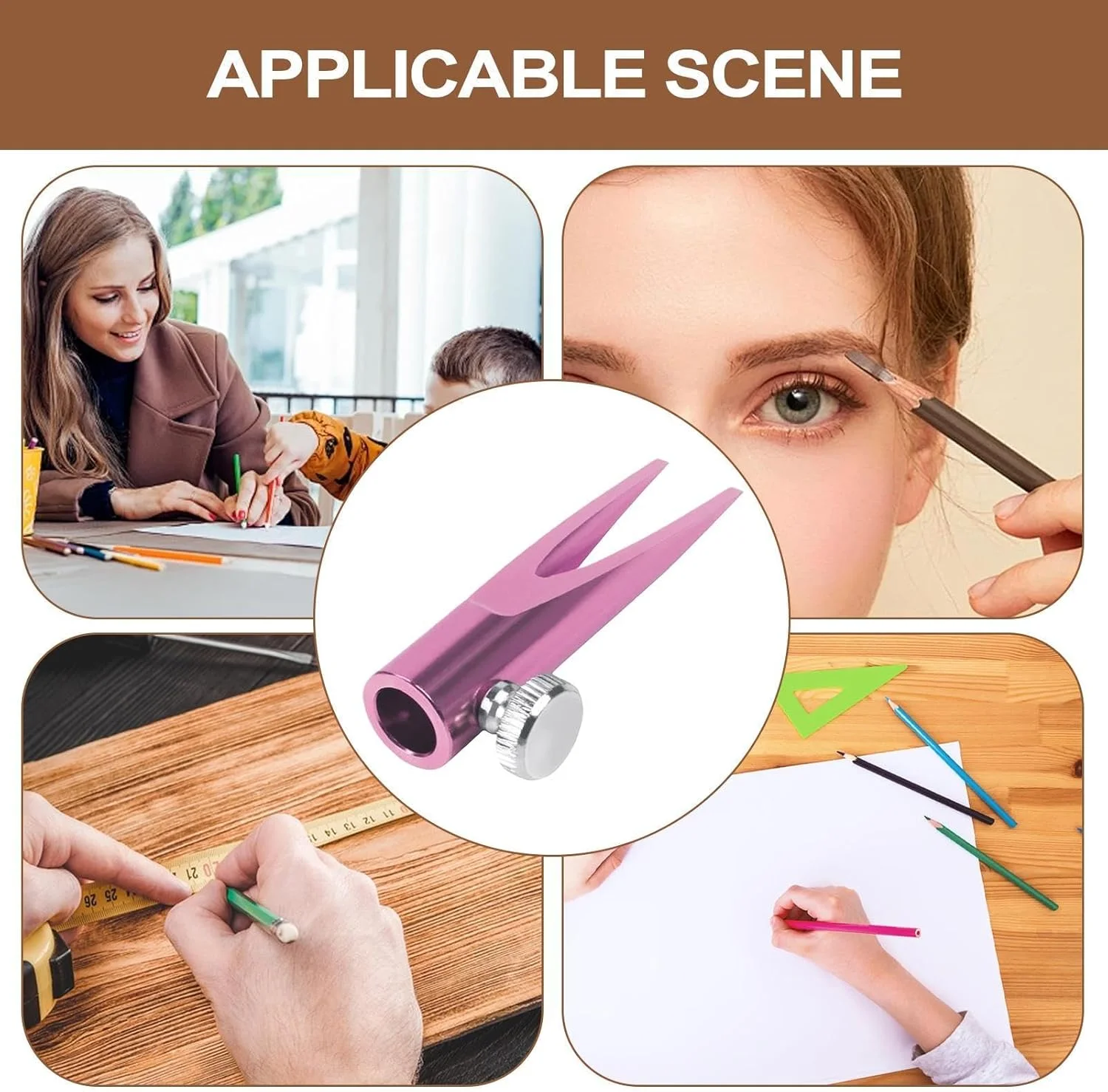 تراش مداد چشم - دستگاه تراش مداد ابرو مناسب مسافرت | ابزار تراش چند منظوره مداد آرایشی برای دوست دختر، همسر، دوست تراش مداد چشم - دستگاه تراش مداد ابرو مناسب مسافرت | ابزار تراش چند منظوره مداد آرایشی برای دوست دختر، همسر، دوست