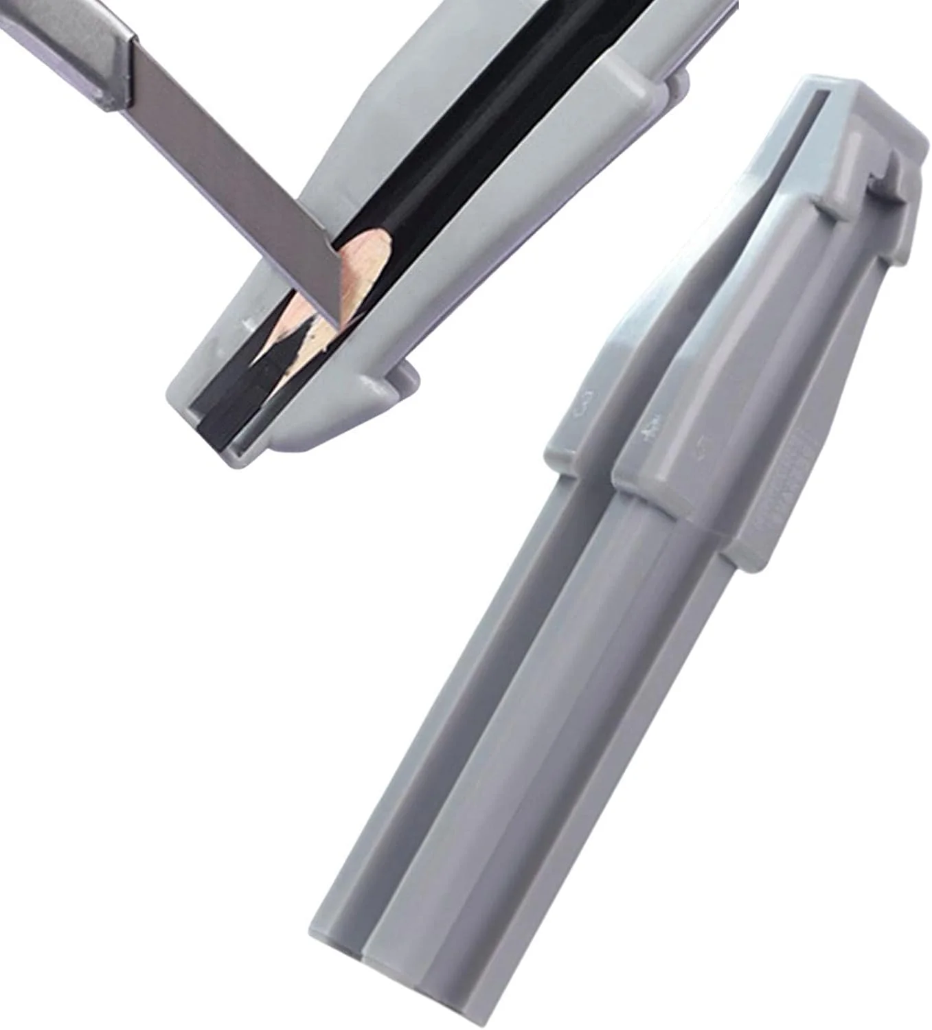 Eye Pencil Sharpener, 4 In 1 Duckbill Pencil Design Sharpeners Makeup, Eyebrow Shaper, Waterproof Peel-Off Brow Pencils For Makeup Beginners