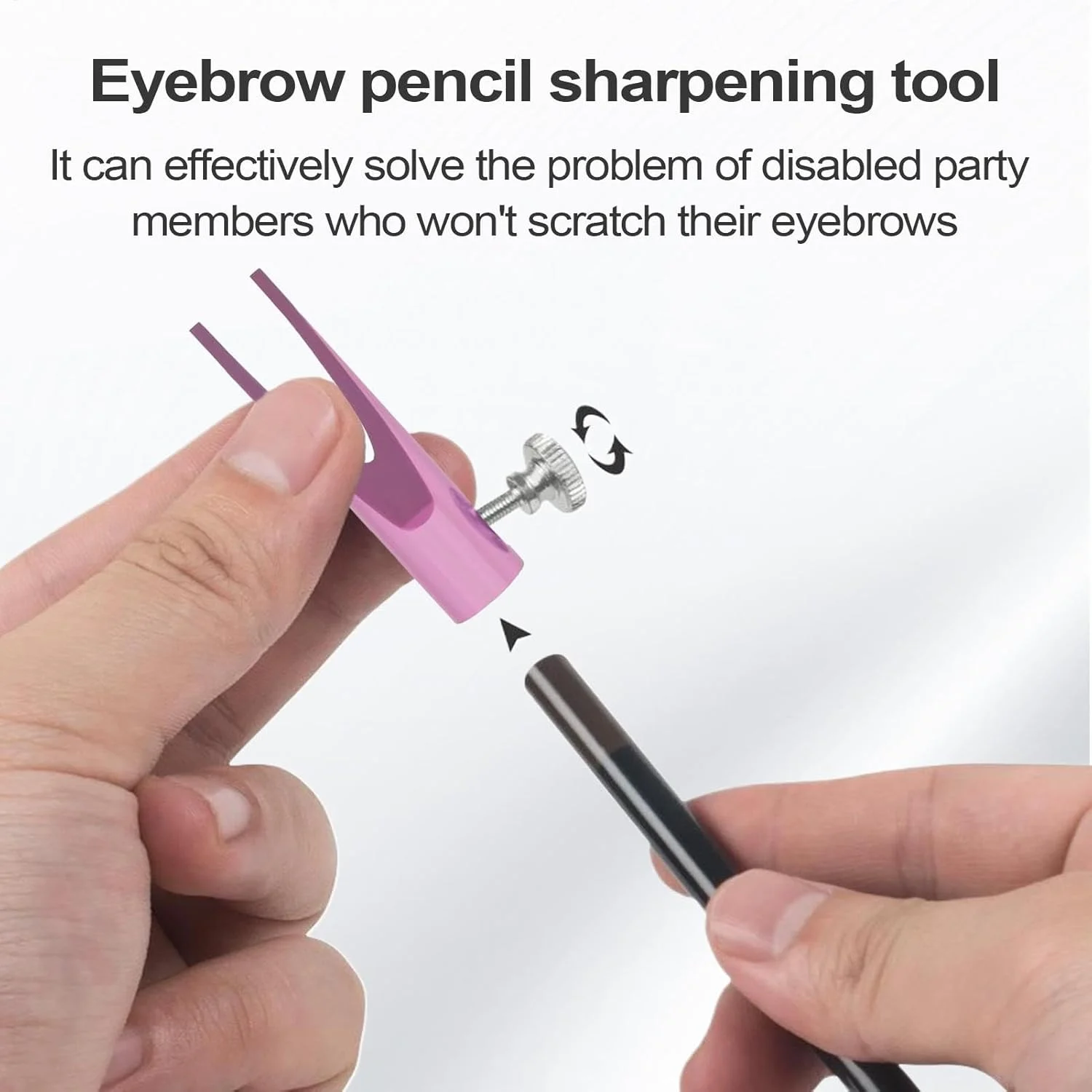 تراش مداد چشم - دستگاه تراش مداد ابرو مناسب مسافرت | ابزار تراش چند منظوره مداد آرایشی برای دوست دختر، همسر، دوست تراش مداد چشم - دستگاه تراش مداد ابرو مناسب مسافرت | ابزار تراش چند منظوره مداد آرایشی برای دوست دختر، همسر، دوست