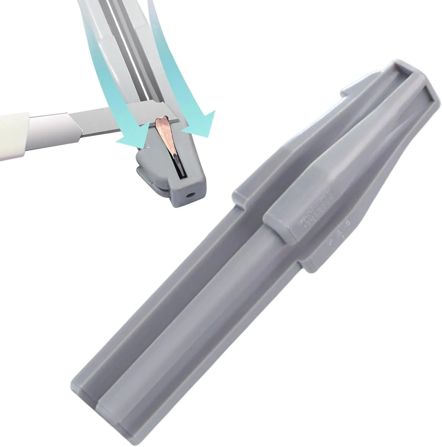 تراش آرایشی خط چشم | تراش مدادی شکل مداد 4 در 1 طرح منقار اردکی، ابزار حالت دهنده آرایش چشم برای مدادهای ابرو ضد آب و پوست کندنی تراش آرایشی خط چشم | تراش مدادی شکل مداد 4 در 1 طرح منقار اردکی، ابزار حالت دهنده آرایش چشم برای مدادهای ابرو ضد آب و پوست کندنی