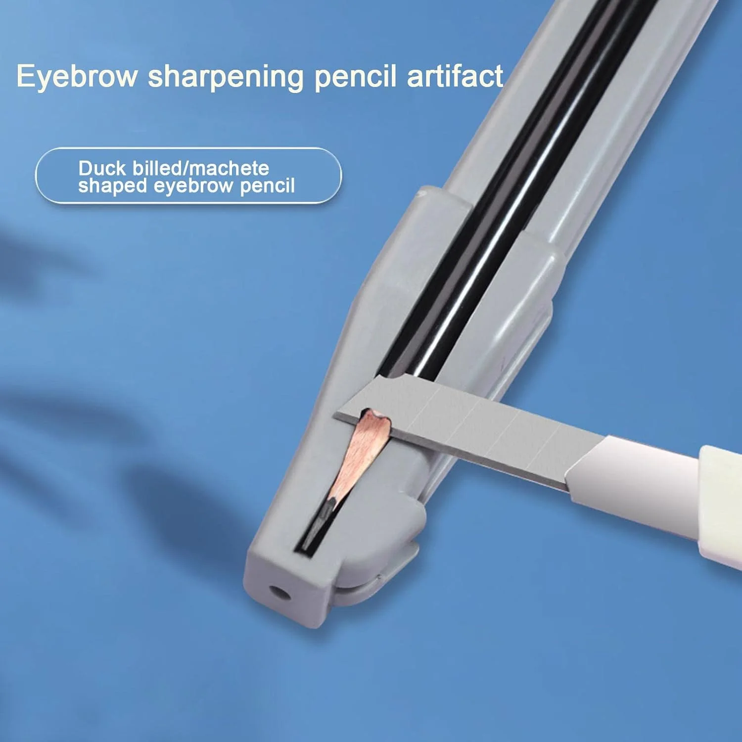 Eye Liner Sharpener - 4 In 1 Duckbill Pencil Design Sharpeners Makeup | Eye Makeup Shaping Tool For Waterproof Peel-Off Brow Pencils