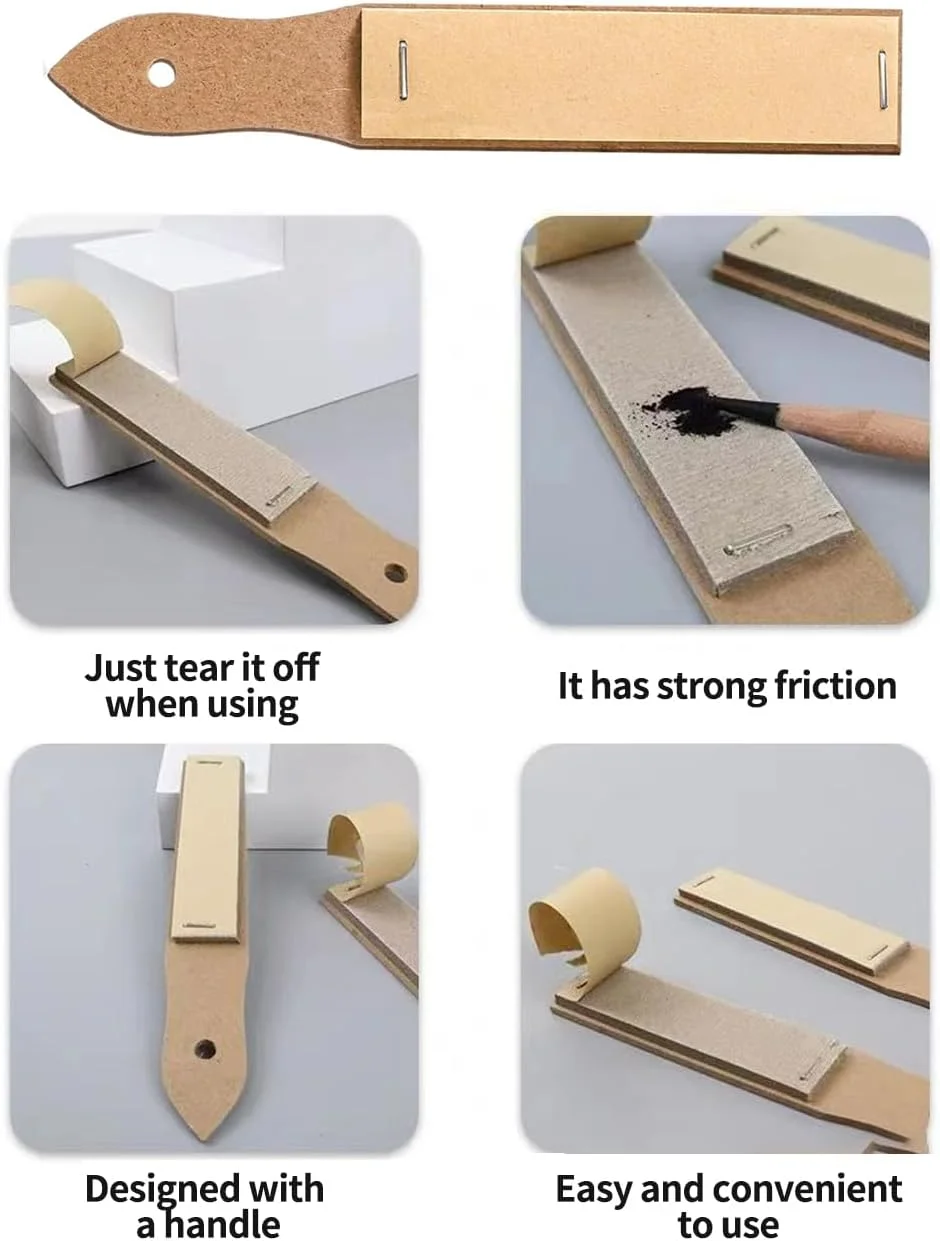 بسته 2 عددی سمباده تیز کن Bepisof، ابزار طراحی مداد طراحی، اشاره گر سرب، اشاره گر مداد زغالی برای بزرگسالان/نوجوانان/هنرمندان (1) بسته 2 عددی سمباده تیز کن Bepisof، ابزار طراحی مداد طراحی، اشاره گر سرب، اشاره گر مداد زغالی برای بزرگسالان/نوجوانان/هنرمندان (1)