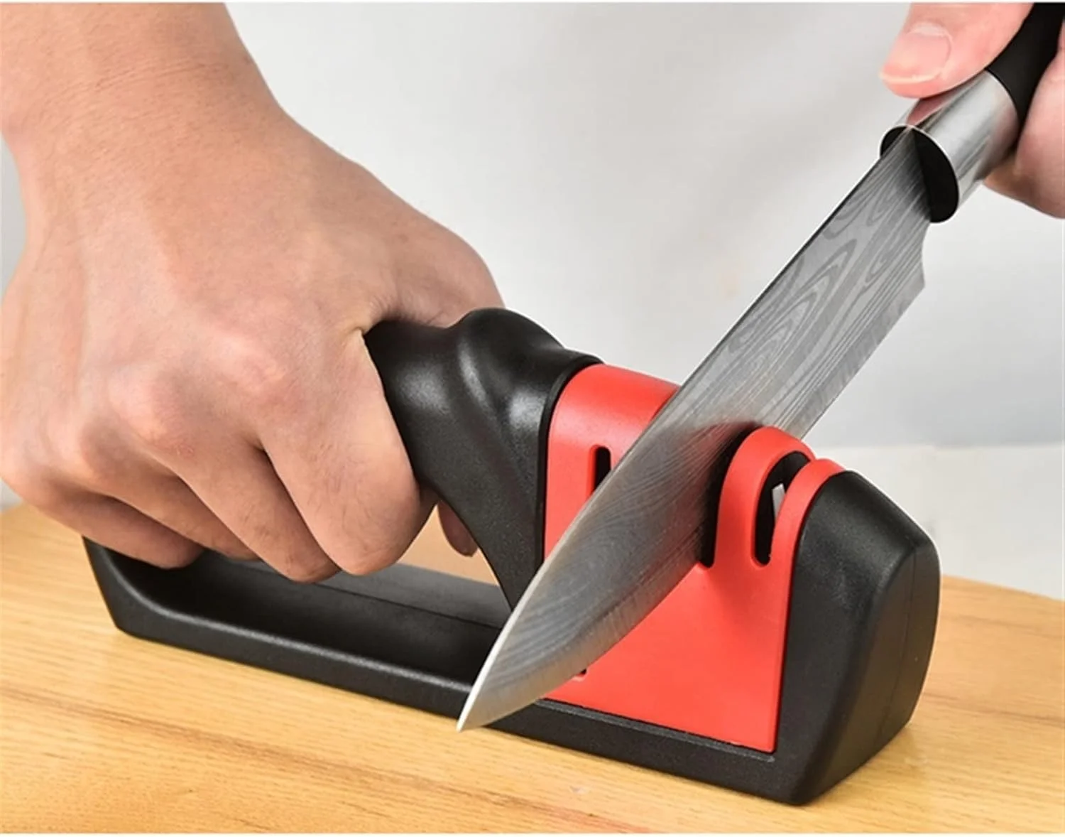 تیزکننده حرفه ای ریش تراش برقی AUEMNUR، راهنمای زاویه دقیق برای ریش تراش سه مرحله ای تیغه مستقیم، دستیار آشپزخانه تیزکننده حرفه ای ریش تراش برقی AUEMNUR، راهنمای زاویه دقیق برای ریش تراش سه مرحله ای تیغه مستقیم، دستیار آشپزخانه