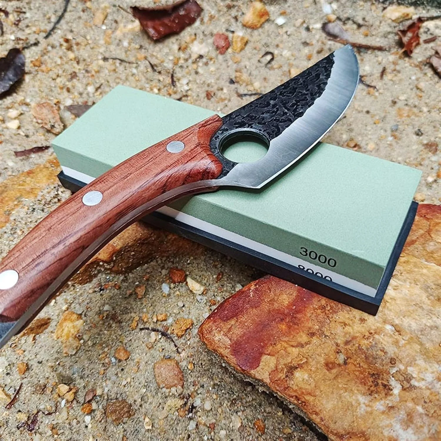 چاقو تیز کن حرفه ای AUEMNUR، سنگ نفت تیز کننده چاقو، سنگ آب آشپزخانه دو طرفه (مجموعه 3 عددی) چاقو تیز کن حرفه ای AUEMNUR، سنگ نفت تیز کننده چاقو، سنگ آب آشپزخانه دو طرفه (مجموعه 3 عددی)