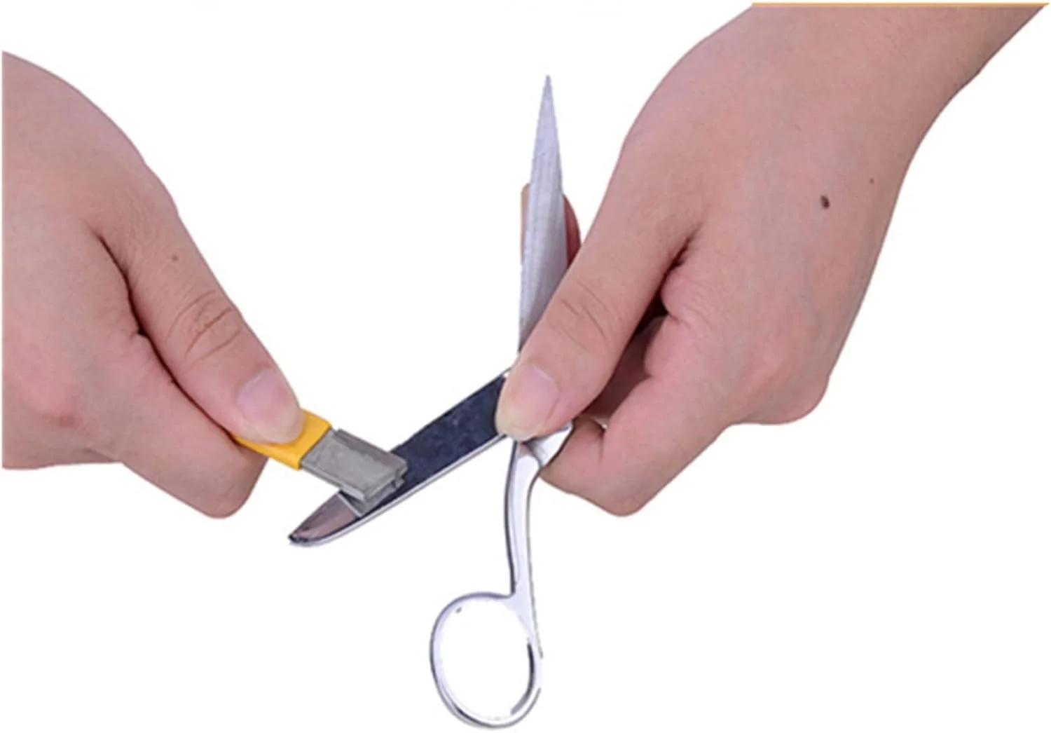 ابزار تیز کننده قیچی و چاقو دستی AUEMNUR، ابزار تیز کننده چاقو و قیچی، ابزار تیز کننده باغبانی و فضای باز