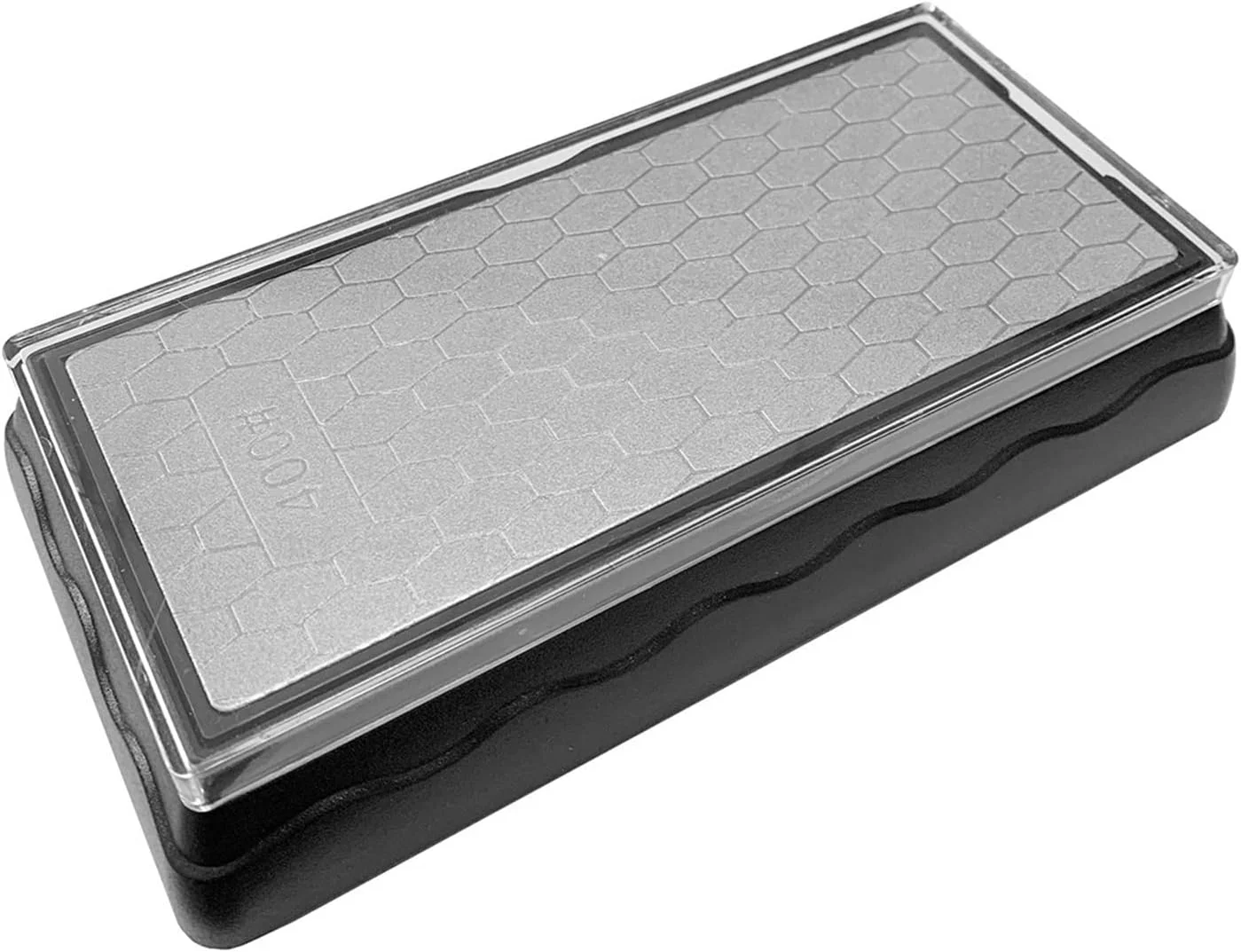 تیزکننده چاقو دو طرفه الماسه AUEMNUR، سنگ تیز کننده، ست سنگ تیزکن چاقو