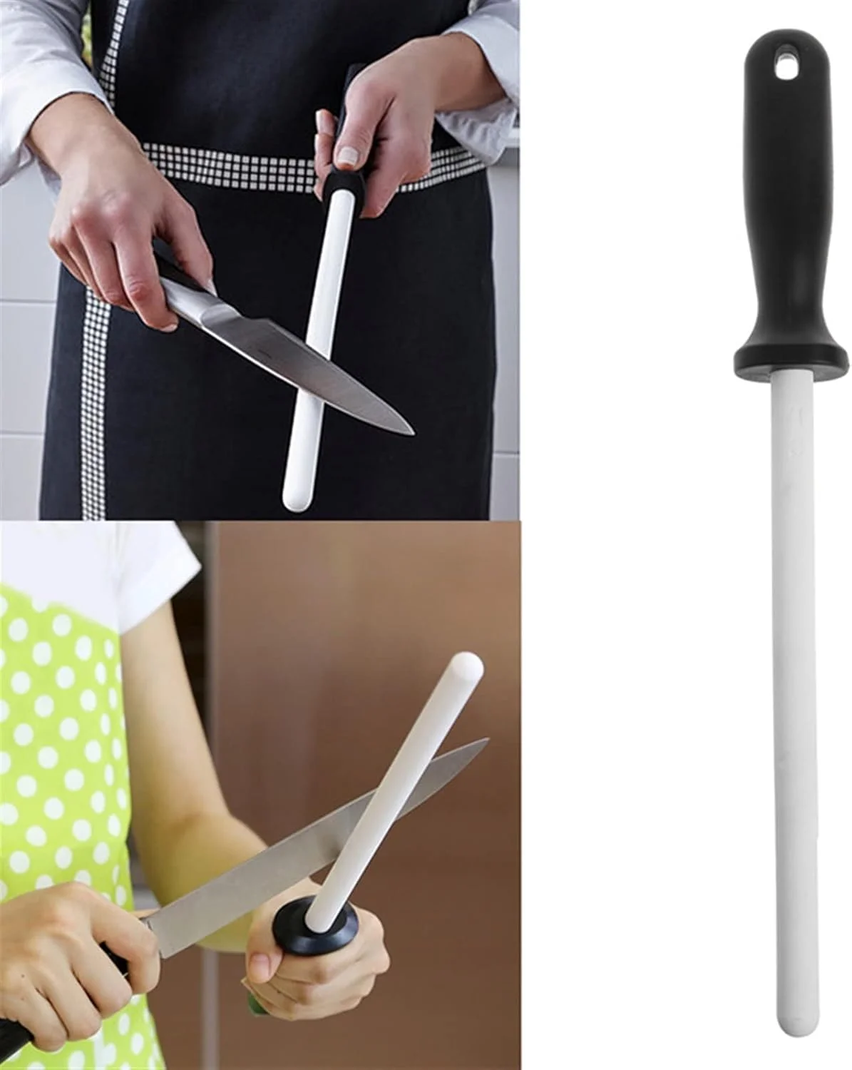 چاقو تیز کن سرامیکی AUEMNUR با دسته چاقو تیز کن سرامیکی AUEMNUR با دسته