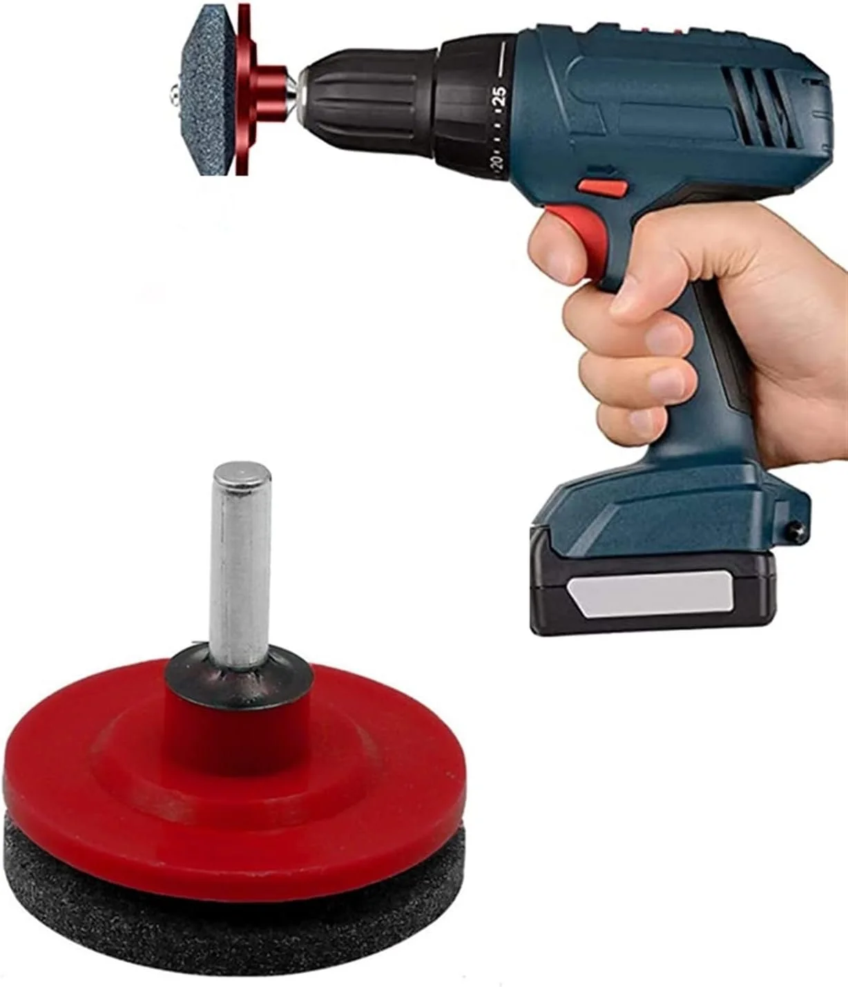 تیز کننده تیغه AUEMNUR، دریل تیز کننده تیغه، تیز کننده سریع تیغه ماشین چمن زنی، ابزار باغبانی، ماشین چمن زنی چرخشی باغ