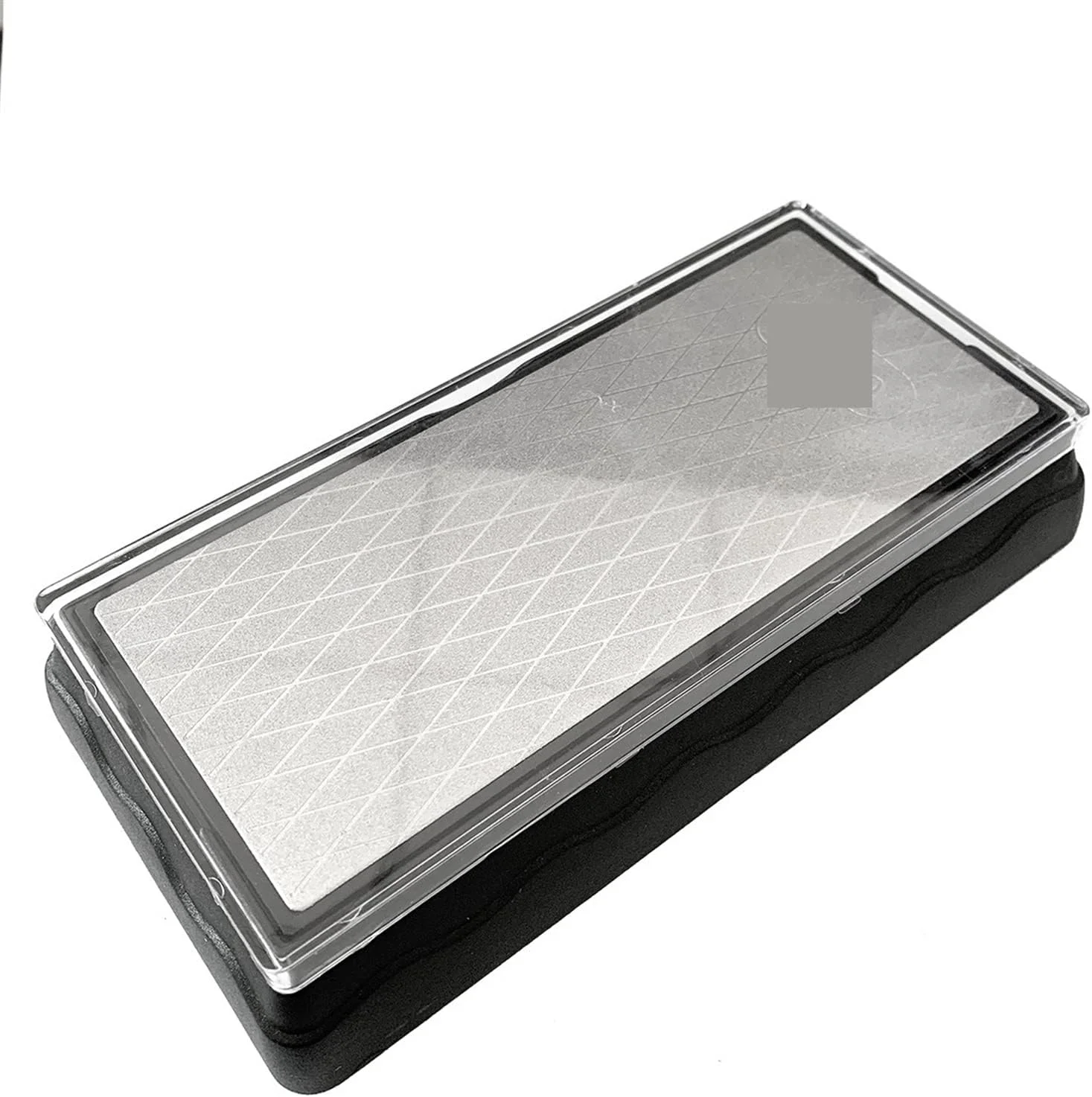 تیزکننده چاقو دو طرفه الماسه AUEMNUR، سنگ تیز کننده، ست سنگ تیزکن چاقو