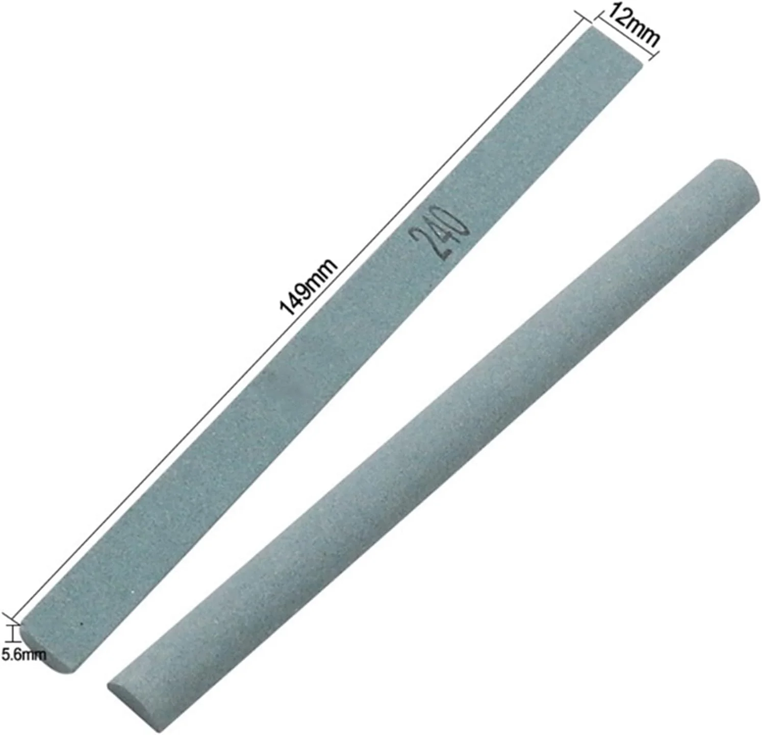 تیز کننده چاقو قابل حمل AUEMNUR، سنگ تیز کننده نیم دایره ای، نوار روغنی برای آسیاب چاقو، ابزار سنگ زنی، پولیش الماس، چرم