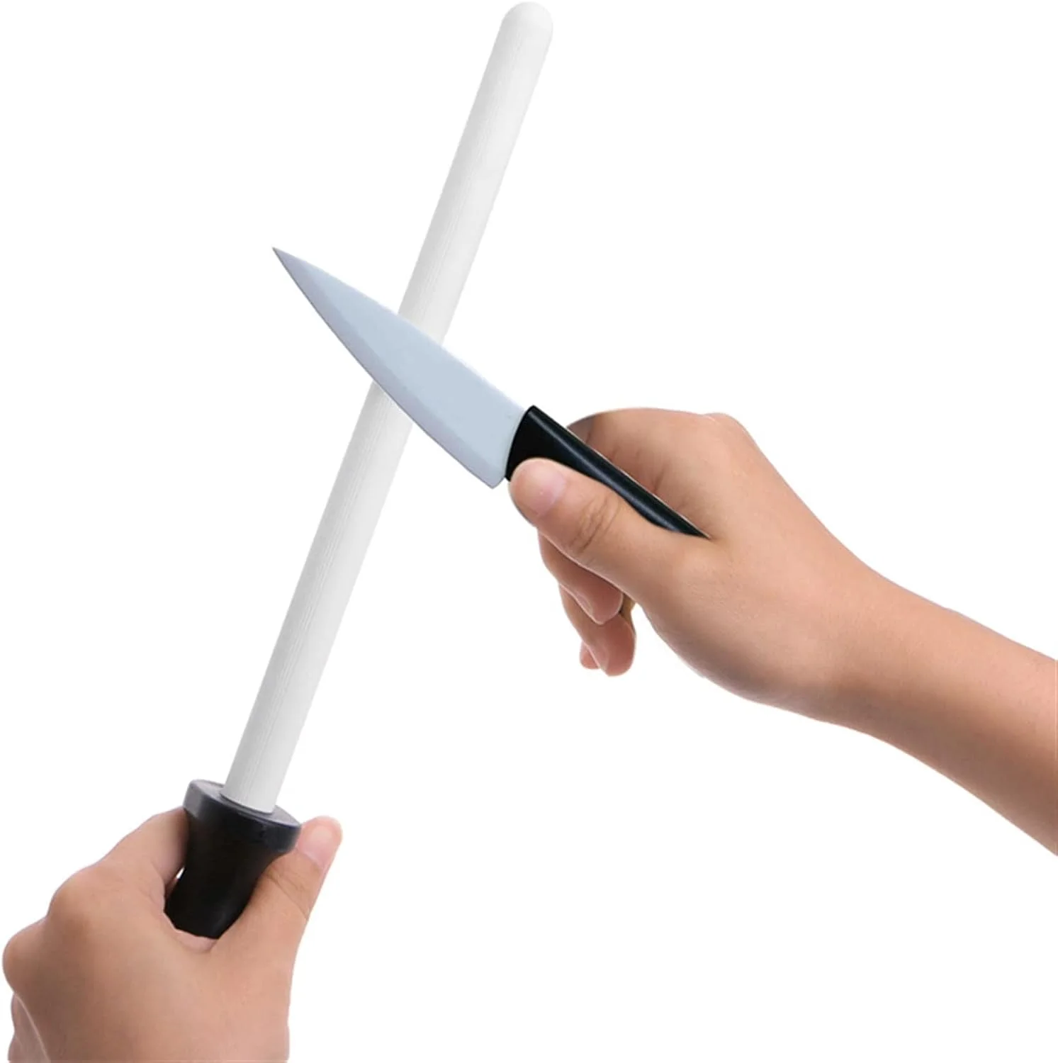 چاقو تیز کن سرامیکی AUEMNUR با دسته چاقو تیز کن سرامیکی AUEMNUR با دسته