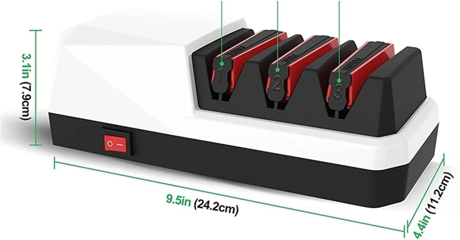 تیزکننده چاقو برقی AUEMNUR، آسیاب چاقو برقی، آسیاب چاقو برقی با دوشاخه تیزکننده چاقو برقی AUEMNUR، آسیاب چاقو برقی، آسیاب چاقو برقی با دوشاخه