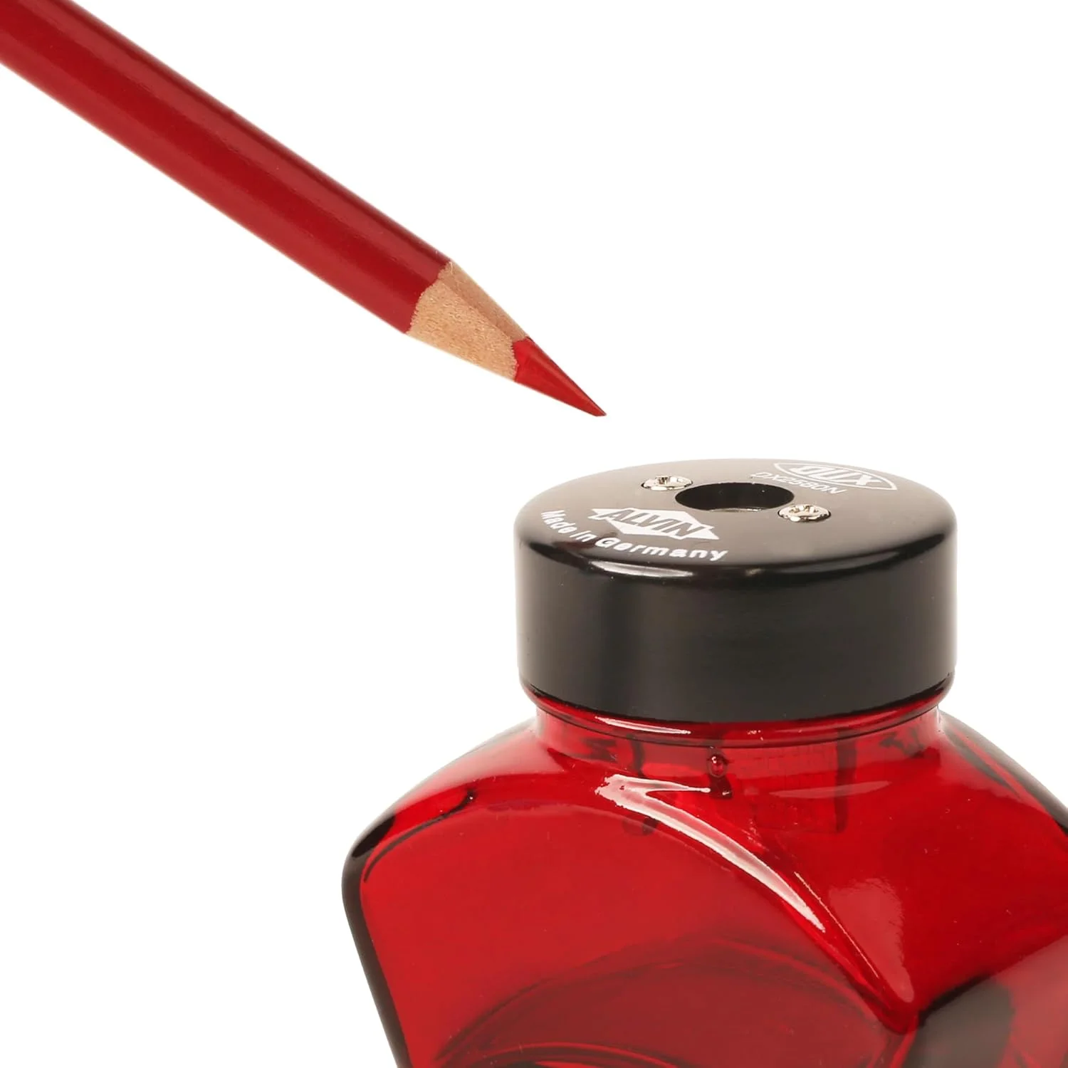 تراش رومیزی شیشه ای آلوین مدل DUX / تک رنگ قرمز