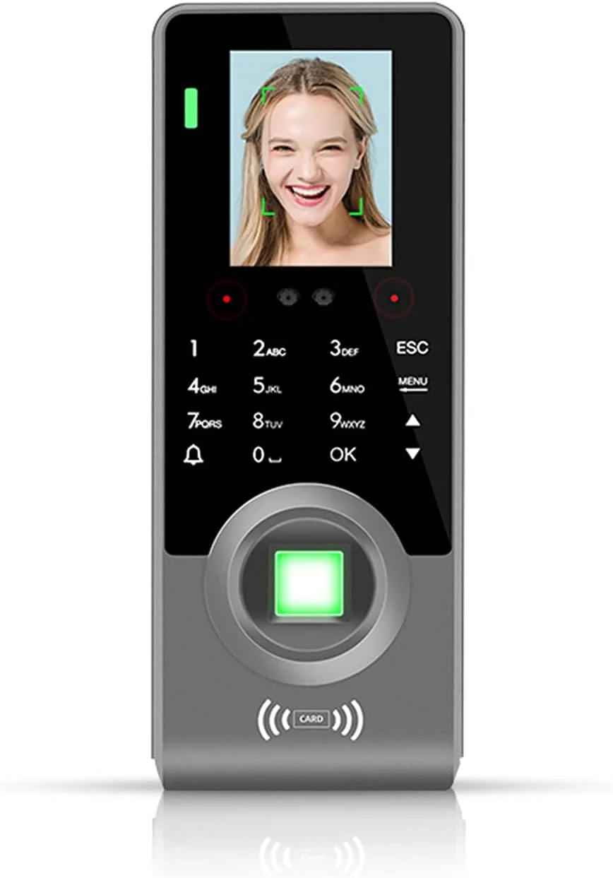 HAIRA Clock In Clock Out Machine Face Fingerprint Attendance Access Control Keypad Access Control System Touch Doorbell Access Control Device Machine For Enterprise