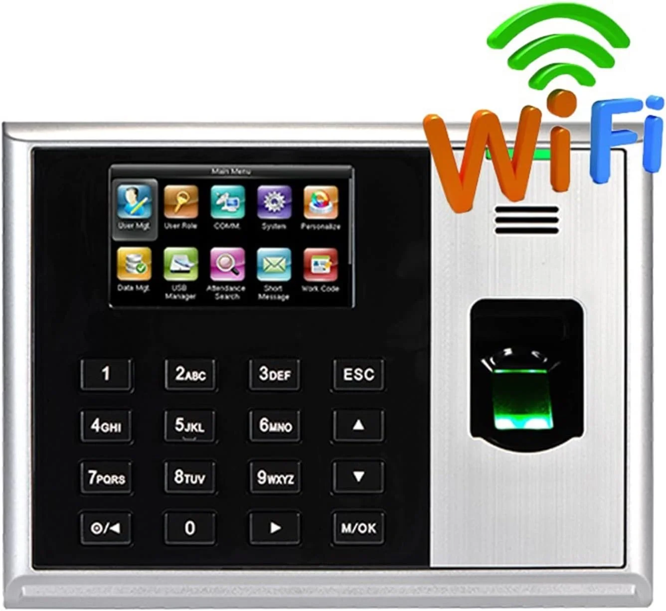 HAIRA Clocking in Machine S30 Fingerprint TCPIP USB Password Office Time Clock Employee Recorder Device Biometric Time Attendance System For Employees Small Business (Color : S30-id, Size : Spanish HAIRA Clocking in Machine S30 Fingerprint TCPIP USB Password Office Time Clock Employee Recorder Device Biometric Time Attendance System For Employees Small Business (Color : S30-id, Size : Spanish