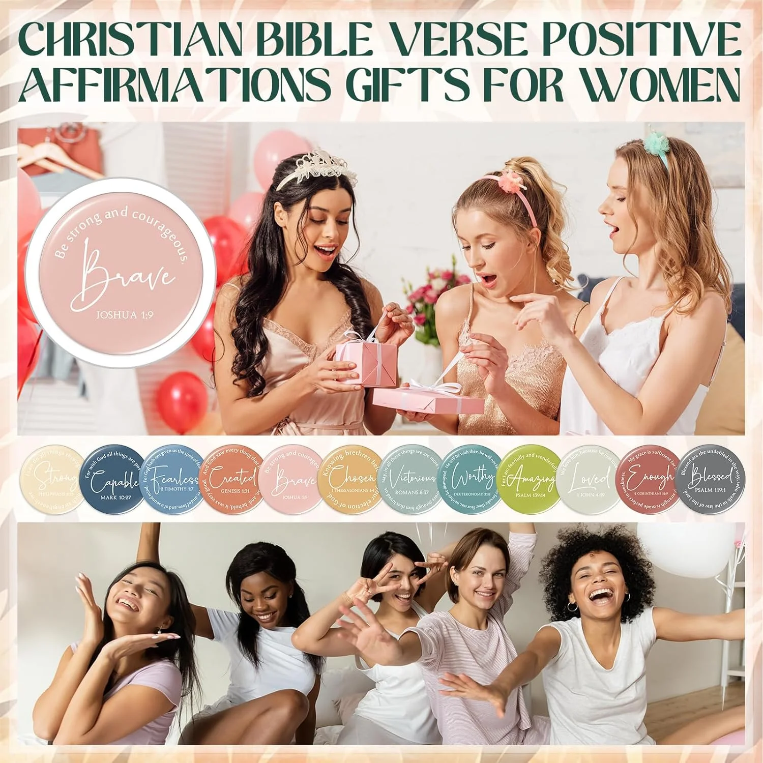 آینه های جیبی کوچک مسیحی Geelin، بسته 24 عددی، با آیات الهام بخش کتاب مقدس، مناسب برای زنان، کلیساها، مهمانی های پایان سال، معلمان مدارس یکشنبه و هدیه به دوستان آینه های جیبی کوچک مسیحی Geelin، بسته 24 عددی، با آیات الهام بخش کتاب مقدس، مناسب برای زنان، کلیساها، مهمانی های پایان سال، معلمان مدارس یکشنبه و هدیه به دوستان