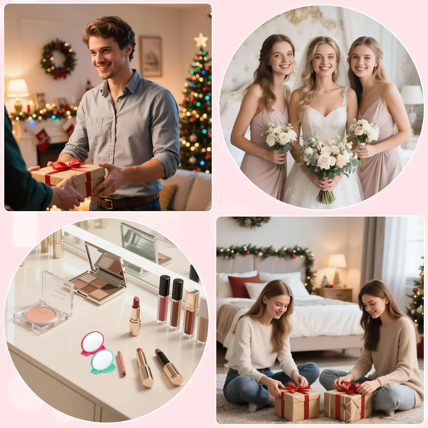 آینه جیبی فشرده Lilingsty، بسته عمده 6 رنگ، کوچک و نفیس، آینه تاشو مینی برای مسافرت، سفر کاری، هدیه، افراد بی خانمان مناسب است (بسته 60 عددی) آینه جیبی فشرده Lilingsty، بسته عمده 6 رنگ، کوچک و نفیس، آینه تاشو مینی برای مسافرت، سفر کاری، هدیه، افراد بی خانمان مناسب است (بسته 60 عددی)