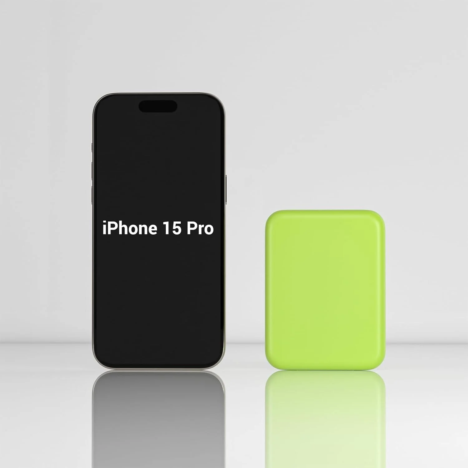 آینه جیبی Kintion، آینه آرایشی مسافرتی فشرده LED با بزرگنمایی 1X/3X و نور، سبز روشن