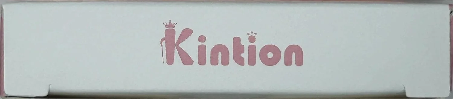 آینه جیبی Kintion، آینه آرایشی مسافرتی فشرده LED با بزرگنمایی 1X/3X و نور، سبز روشن