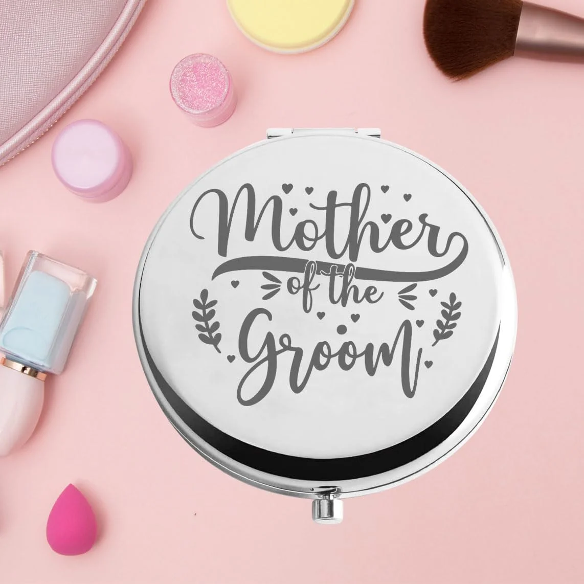 آینه جیبی مادر عروس/داماد KEYCHIN، هدیه یادگاری عروسی، آینه آرایشی جمع و جور مادرشوهر از طرف عروس/داماد (مادر داماد) آینه جیبی مادر عروس/داماد KEYCHIN، هدیه یادگاری عروسی، آینه آرایشی جمع و جور مادرشوهر از طرف عروس/داماد (مادر داماد)