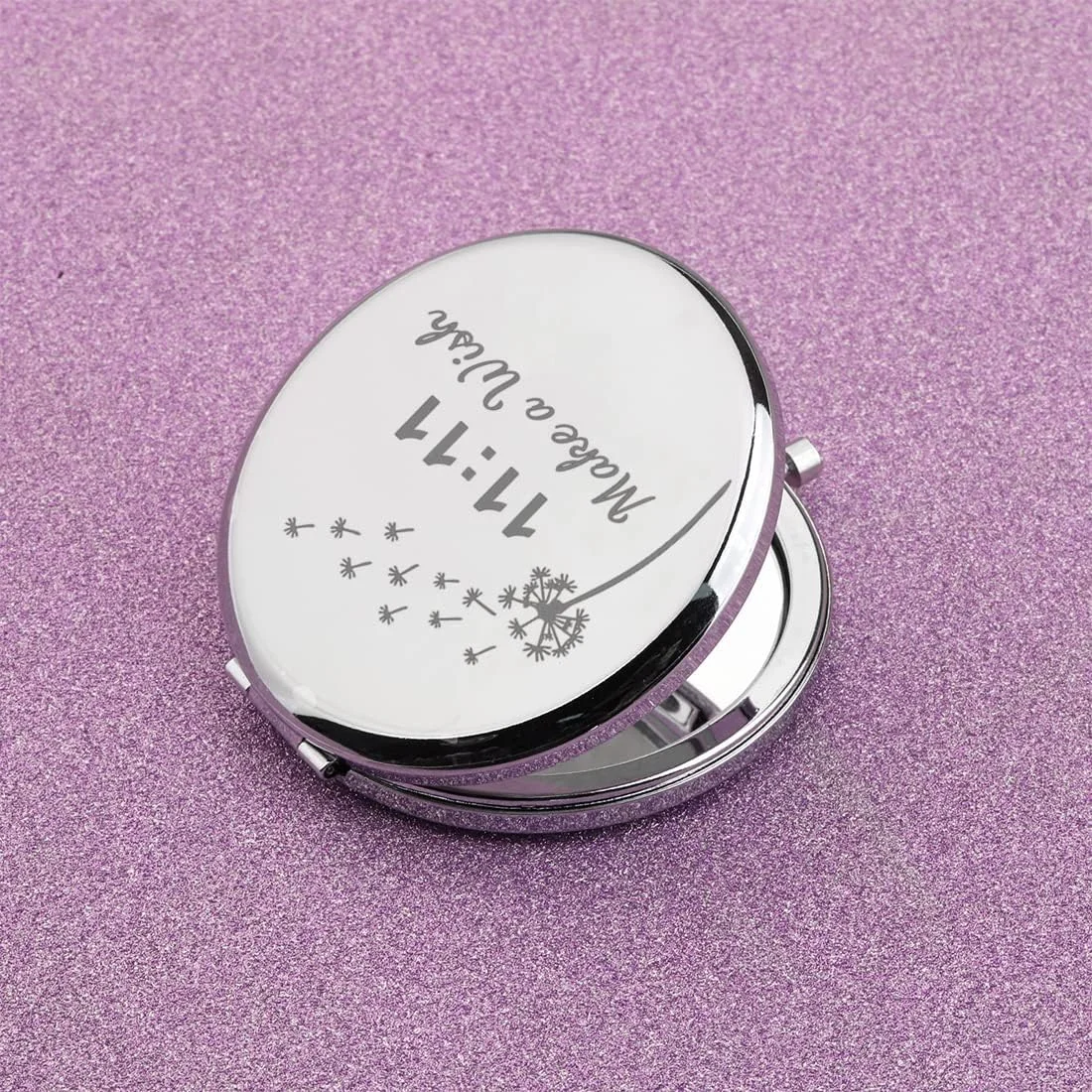 آینه جیبی آرزو قاصدک CHOORO هدیه 11:11 آینه جمع و جور آرزو کن هدیه معنوی برای دوستداران آرزو (آرزو کن-M) آینه جیبی آرزو قاصدک CHOORO هدیه 11:11 آینه جمع و جور آرزو کن هدیه معنوی برای دوستداران آرزو (آرزو کن-M)