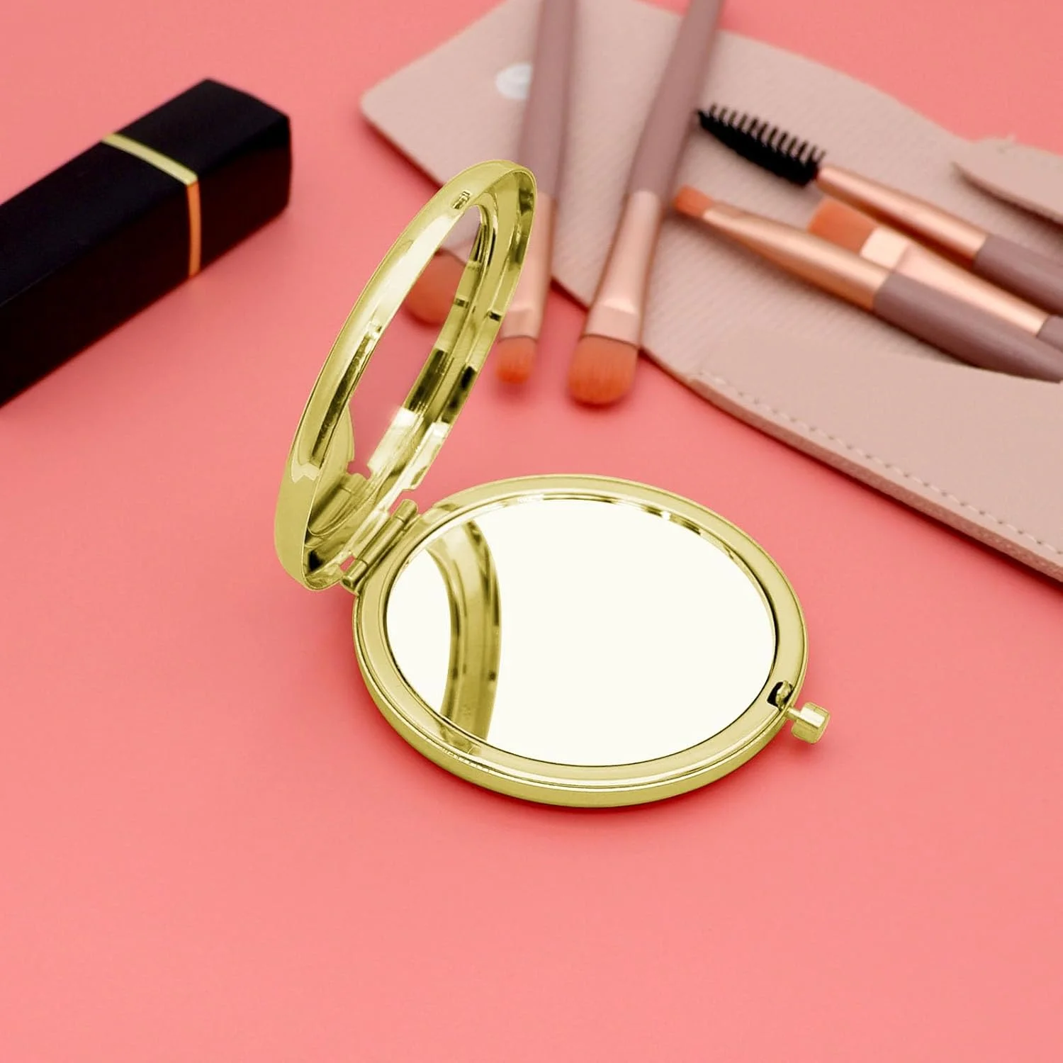 بهترین آینه آرایشی جمع و جور برای خواهر تشویق کننده، هدیه تشویق کنندگی، هدیه خواهر تشویق کننده برای تیم تشویق کننده، آینه جمع و جور، هدیه تولد کریسمس، هدیه برای دوست تشویق کننده، آینه آرایشی تاشو