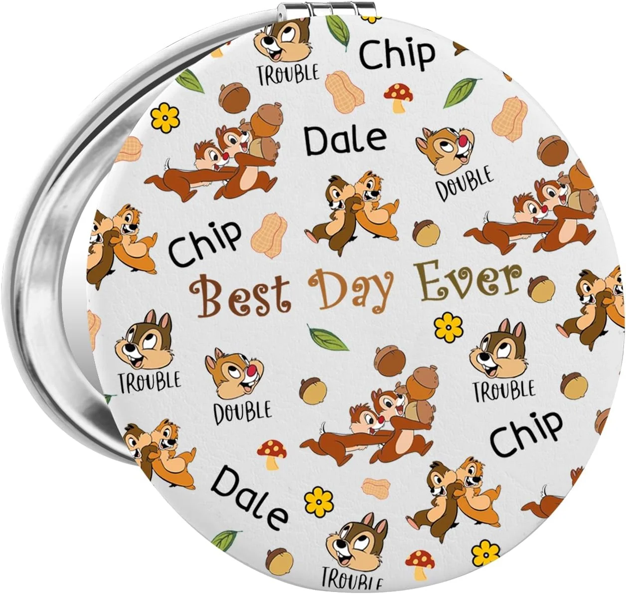 آینه جیبی با طرح چیپ و دیل FAADBUK، هدیه ای برای دوستداران چیپ و دیل، کالای چیپ و دیل برای او (آینه چیپ و دیل) آینه جیبی با طرح چیپ و دیل FAADBUK، هدیه ای برای دوستداران چیپ و دیل، کالای چیپ و دیل برای او (آینه چیپ و دیل)