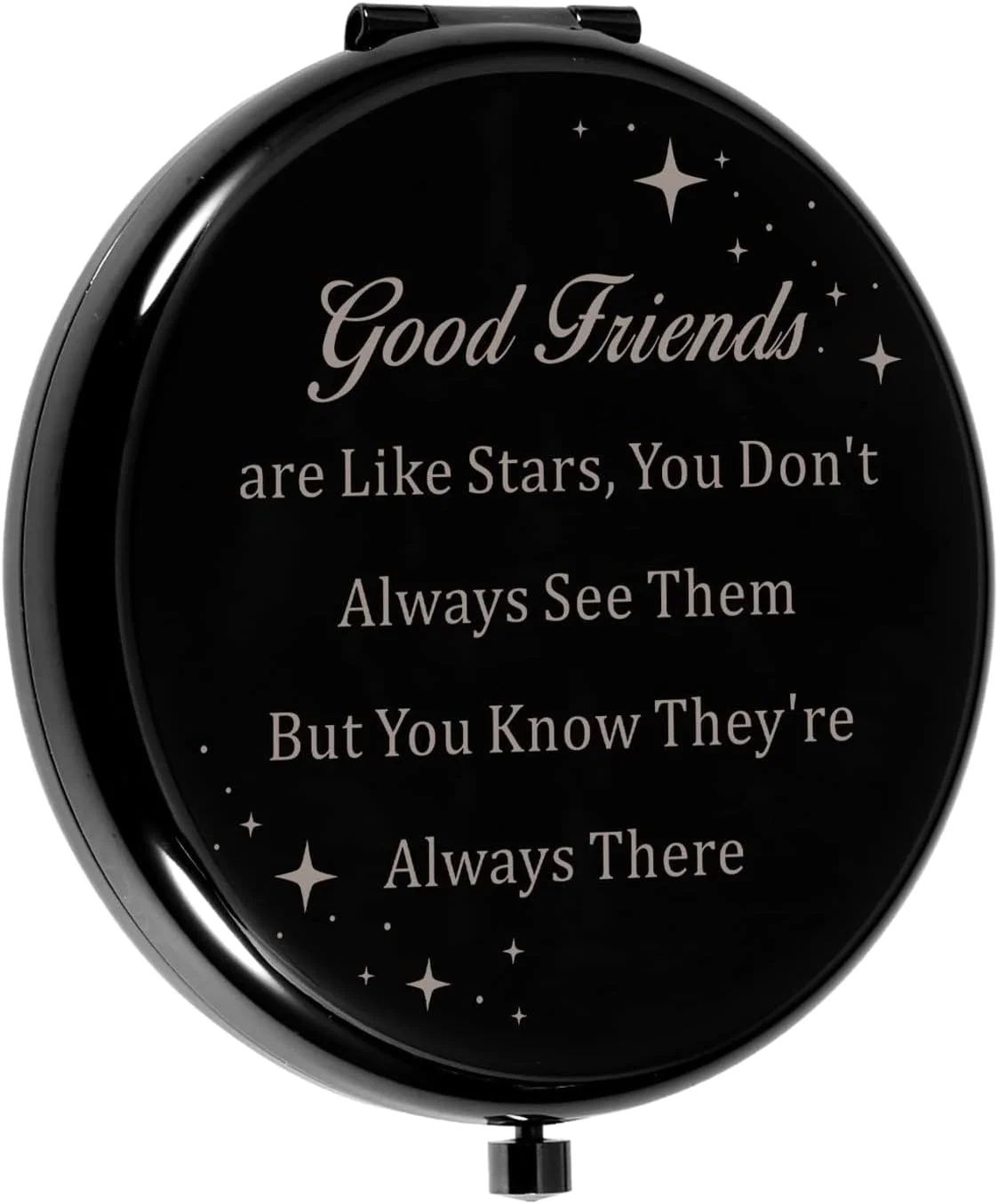 آینه آرایشی جیبی هدیه دوستی برای زنان، دوستان خوب مانند ستاره ها هستند، هدیه تولد و فارغ التحصیلی برای او، بهترین دوست دختر، همکار، هدیه قدردانی برای دوست، همکار زن آینه آرایشی جیبی هدیه دوستی برای زنان، دوستان خوب مانند ستاره ها هستند، هدیه تولد و فارغ التحصیلی برای او، بهترین دوست دختر، همکار، هدیه قدردانی برای دوست، همکار زن