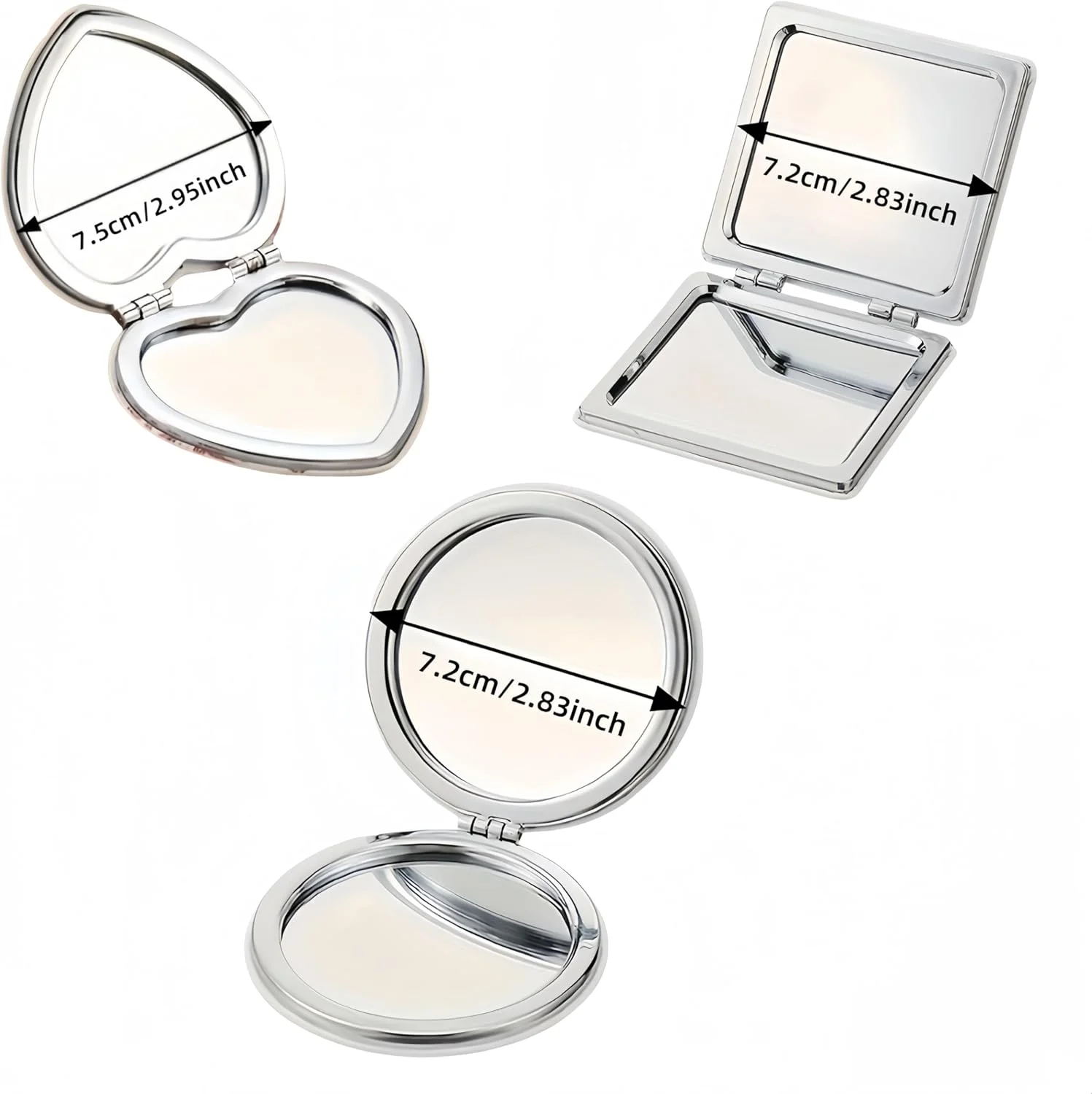 مجموعه آینه های جیبی نقاشی الماس HXYQMMY شامل 4 عدد - آینه جیبی DIY با پوشش نقاشی الماس، آینه آرایشی کوچک تاشو و قابل حمل، کیت صنایع دستی هنری الماس برای زنان و بزرگسالان (mirror116-119) مجموعه آینه های جیبی نقاشی الماس HXYQMMY شامل 4 عدد - آینه جیبی DIY با پوشش نقاشی الماس، آینه آرایشی کوچک تاشو و قابل حمل، کیت صنایع دستی هنری الماس برای زنان و بزرگسالان (mirror116-119)