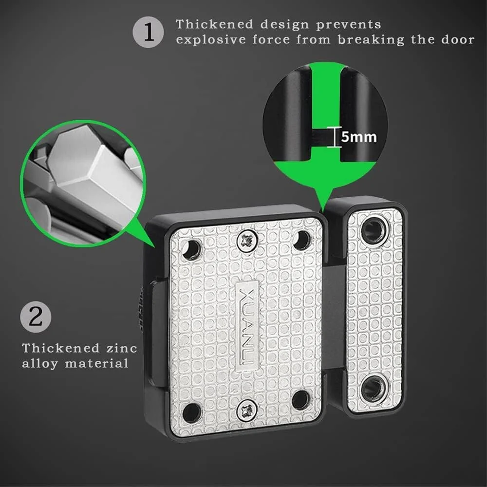 قفل ترکیبی NALACAL، قفل چرخشی، قفل درب اتاق، قفل ترکیبی مکانیکی، قفل درب کابینت پرونده اداری، سگک درب کشویی، قفل درب کابینت قدیمی روکار